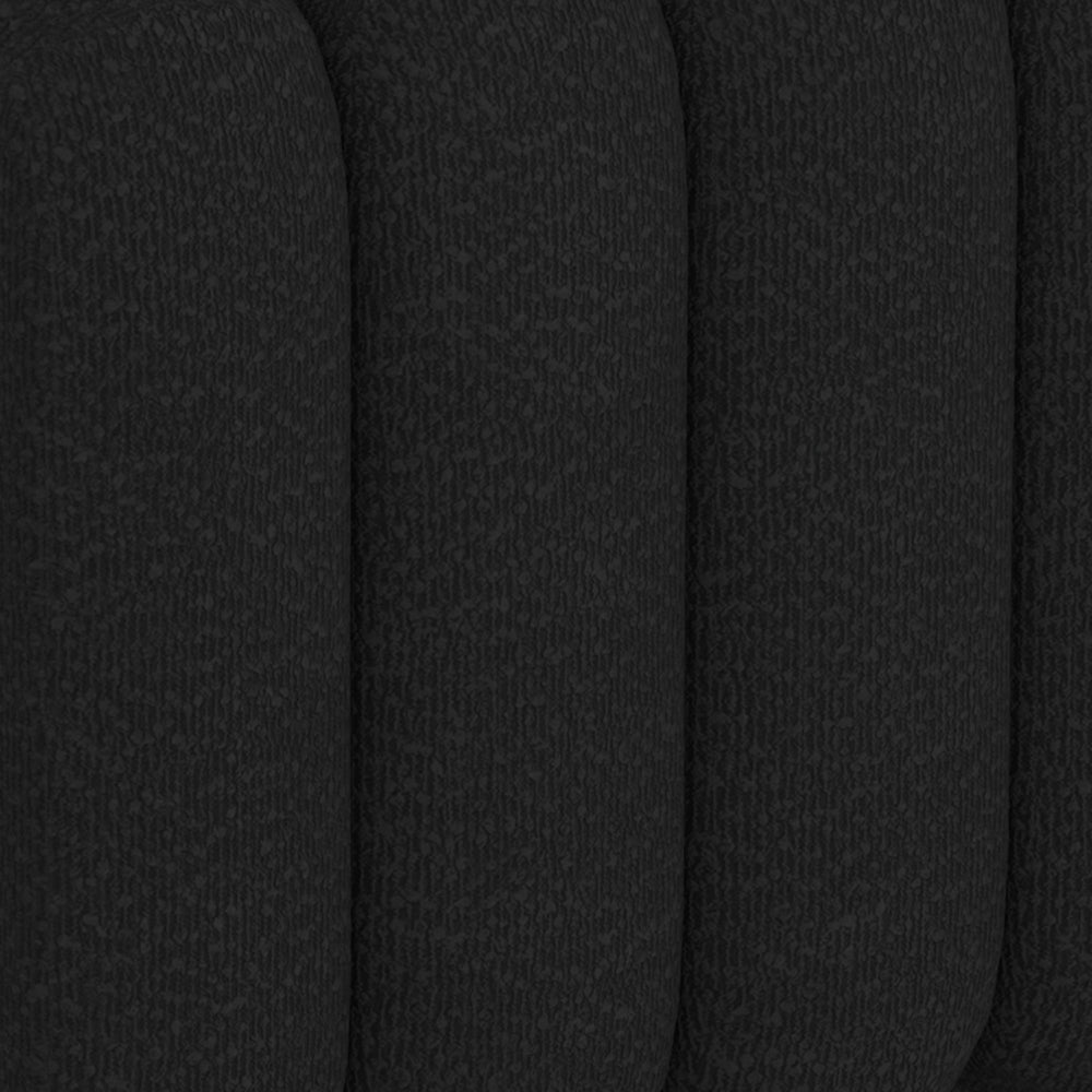  Worldwide Home Furnishings Rigel 402-133SM_BK Small Square Ottoman - Black Boucle IMAGE 7