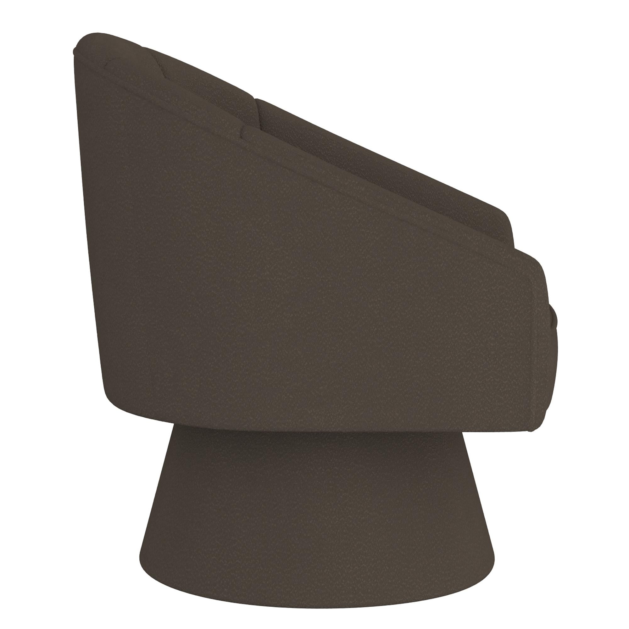  !nspire Tilsy 403-122CH Accent Chair - Charcoal Boucle IMAGE 4