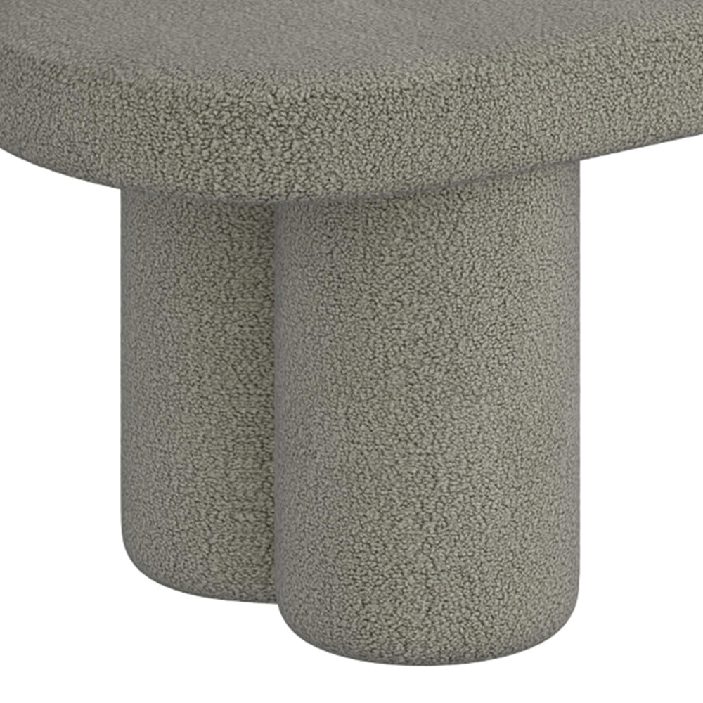  !nspire Azoro 401-163WGY Bench - Warm Grey Boucle IMAGE 7