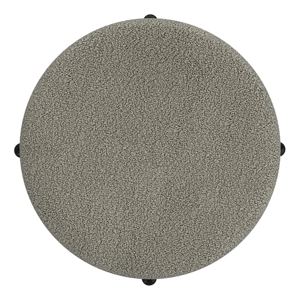  !nspire Castor 402-883WGY Storage Ottoman - Warm Grey Boucle IMAGE 7