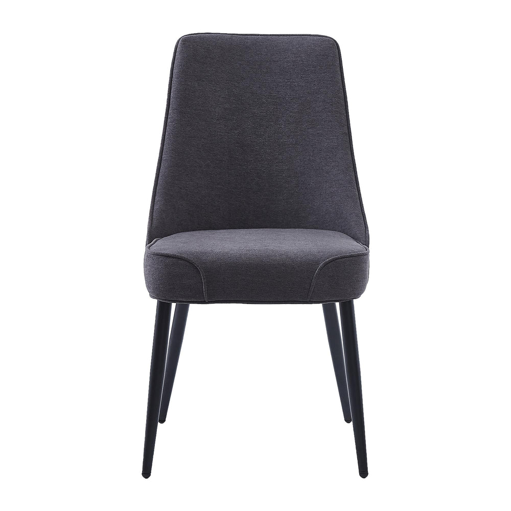  !nspire Koda 202-158CH Dining Chair, Fabric - Charcoal and Black IMAGE 5