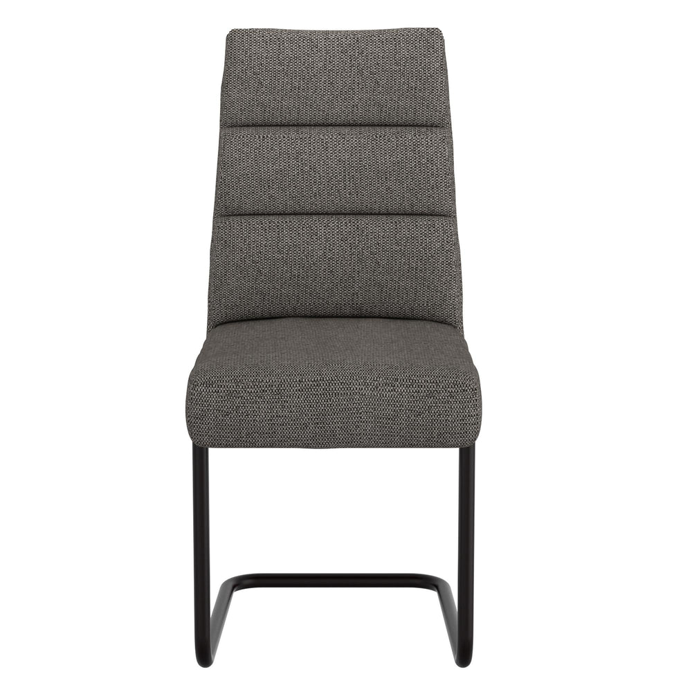  Worldwide Home Furnishings Brodi 202-138CH Dining Chair - Charcoal and Black IMAGE 5