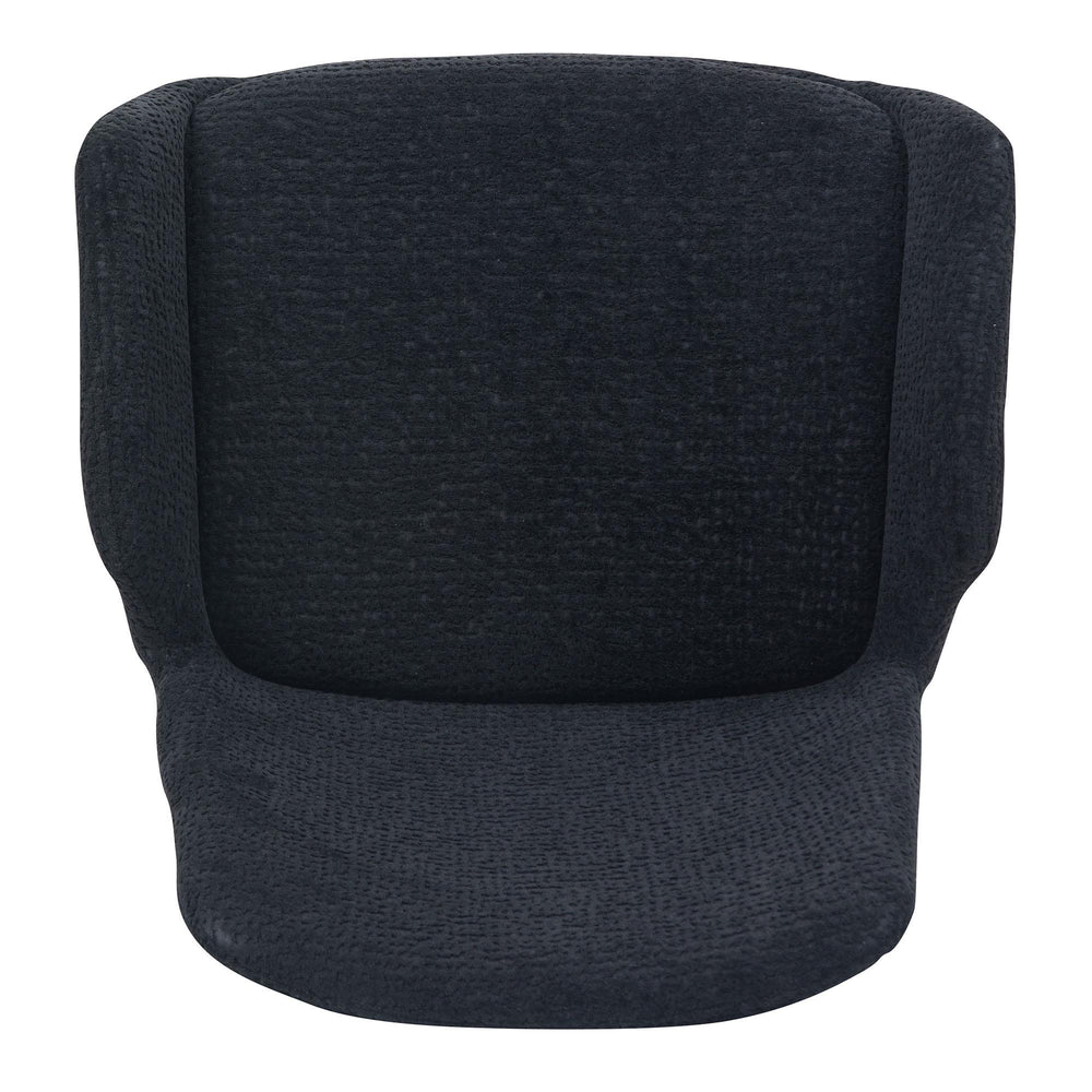  !nspire Signy 202-144BK Swivel Dining Chair - Black IMAGE 6