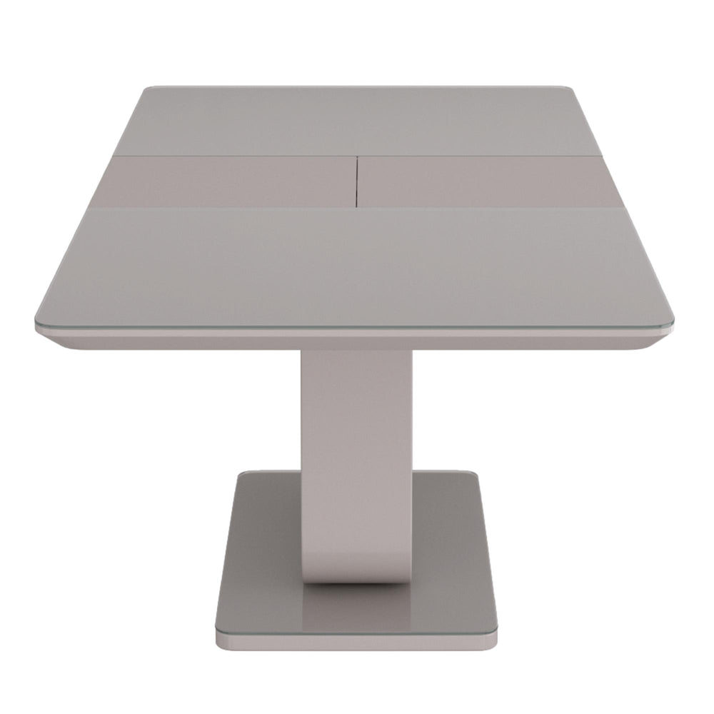  !nspire Corvus 201-159WGY Dining Table w/Extension - Warm Grey IMAGE 4