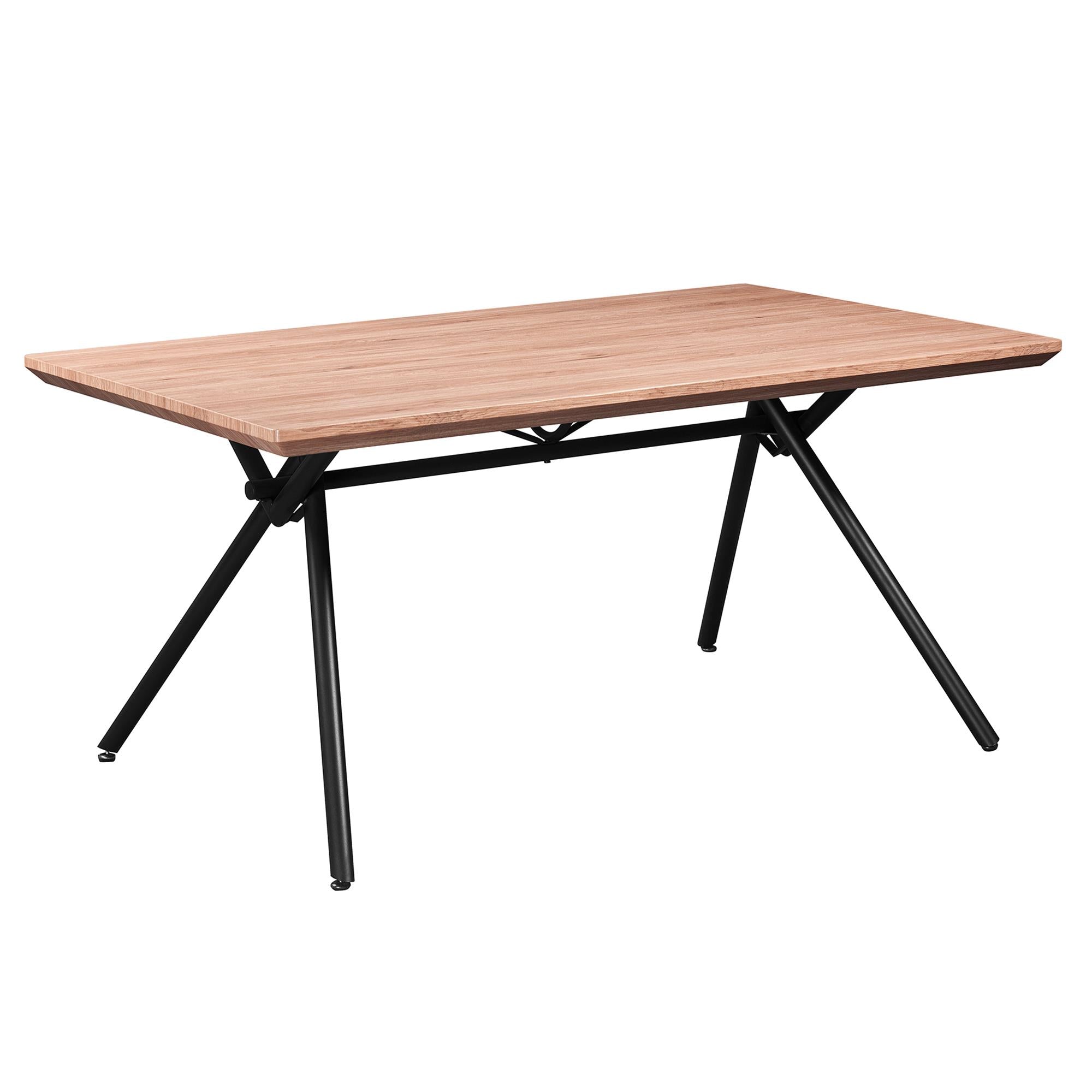  Worldwide Home Furnishings Bronx 201-267NAT Rectangular Dining Table - Natural IMAGE 1