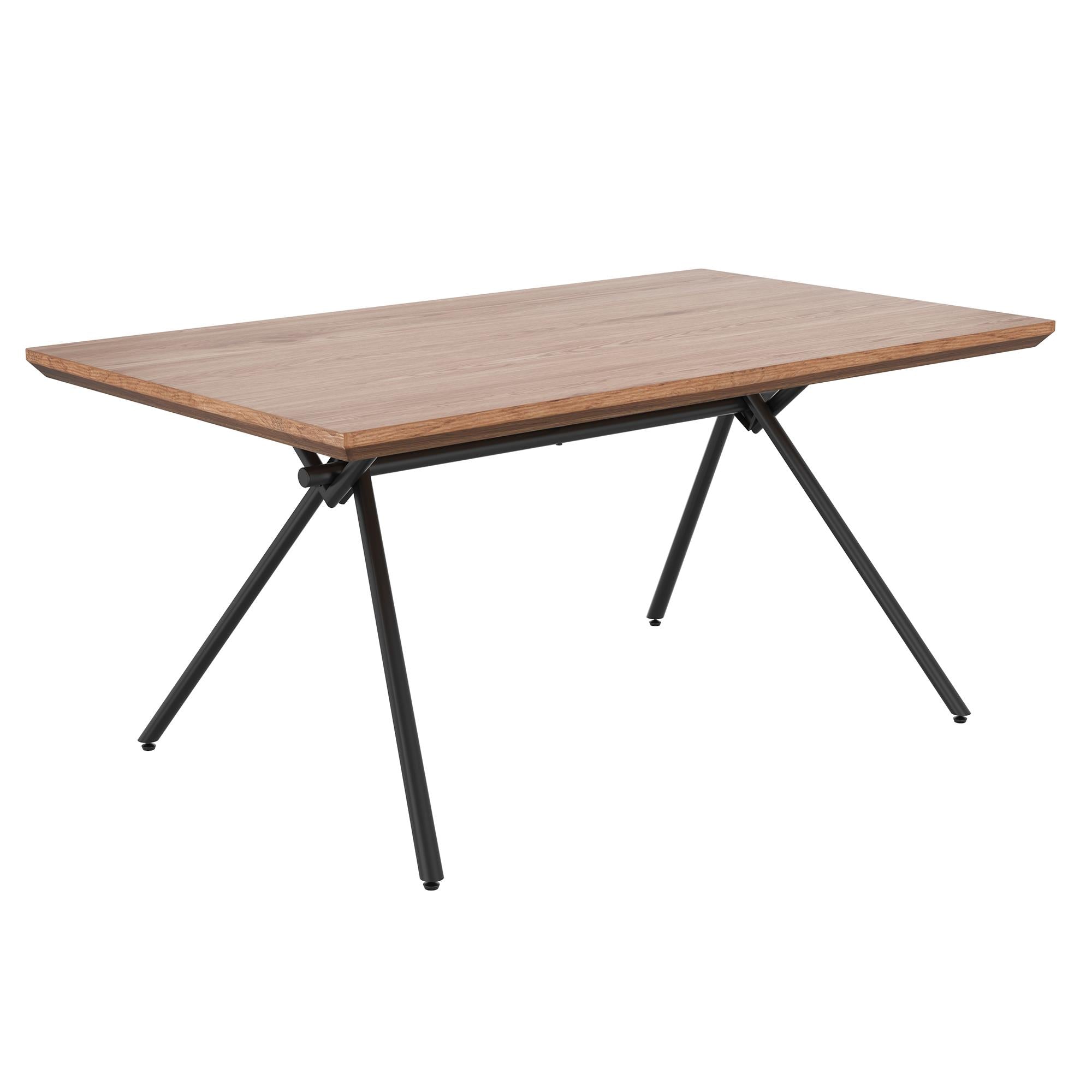  Worldwide Home Furnishings Bronx 201-267NAT Rectangular Dining Table - Natural IMAGE 5