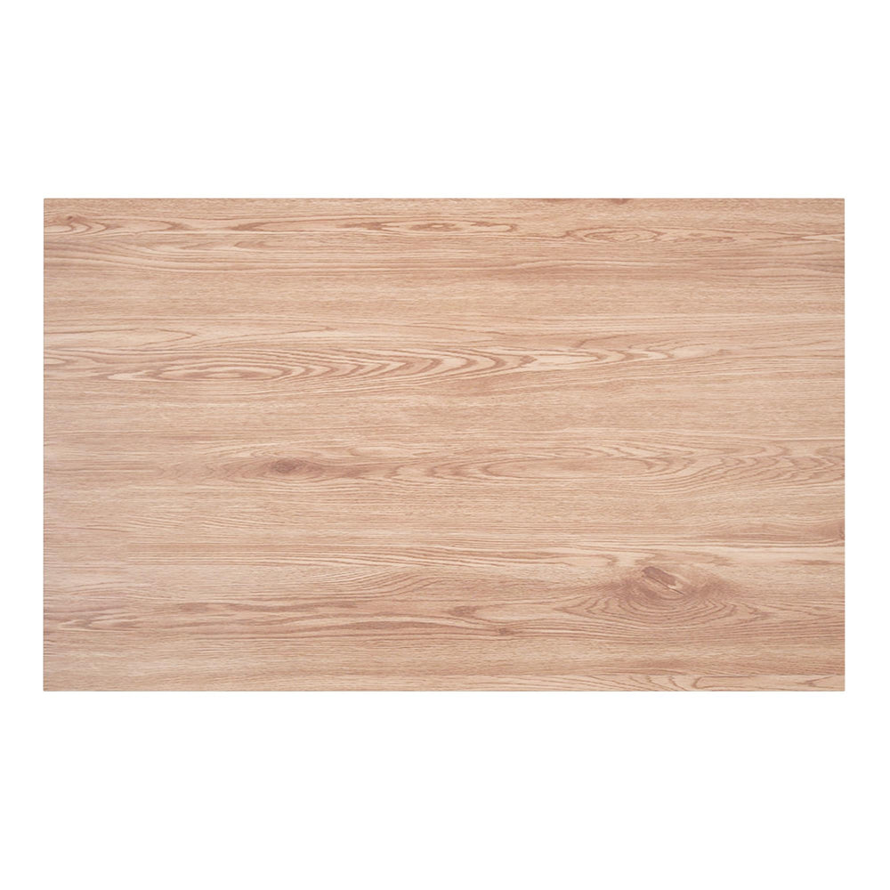  Worldwide Home Furnishings Vesta 201-287NAT Rectangular Dining Table - Natural and Black IMAGE 6