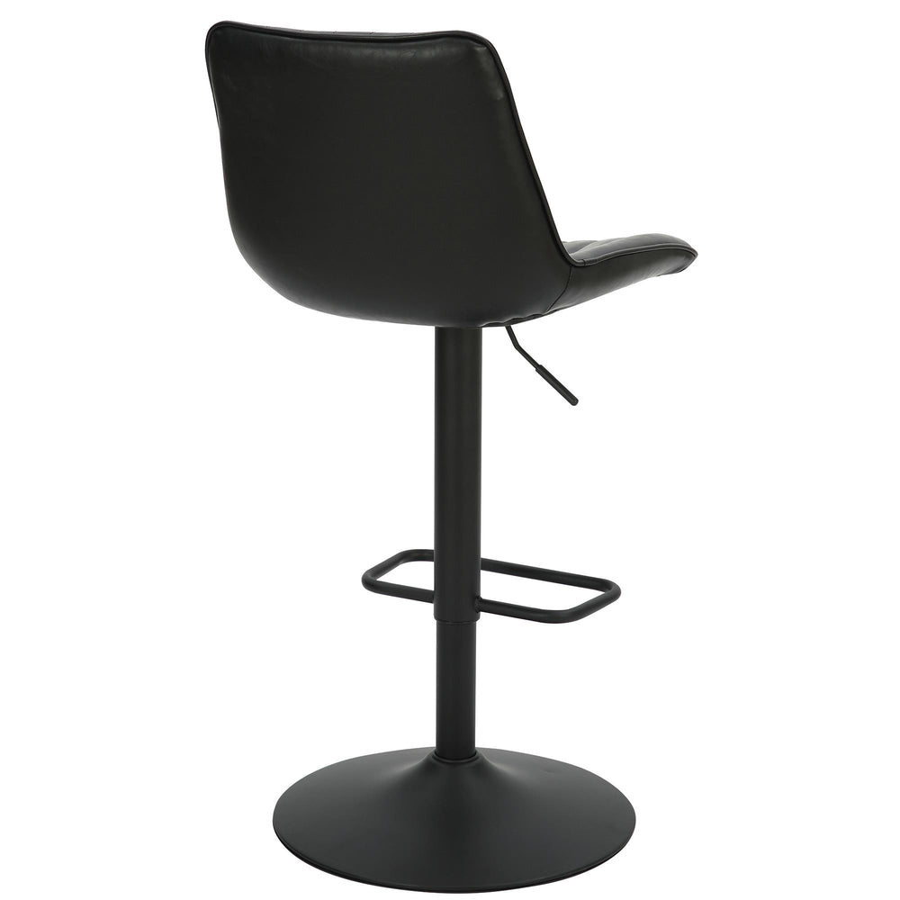  !nspire Kosi 203-190BLK Adjustable Air-Lift Stool - Black IMAGE 3