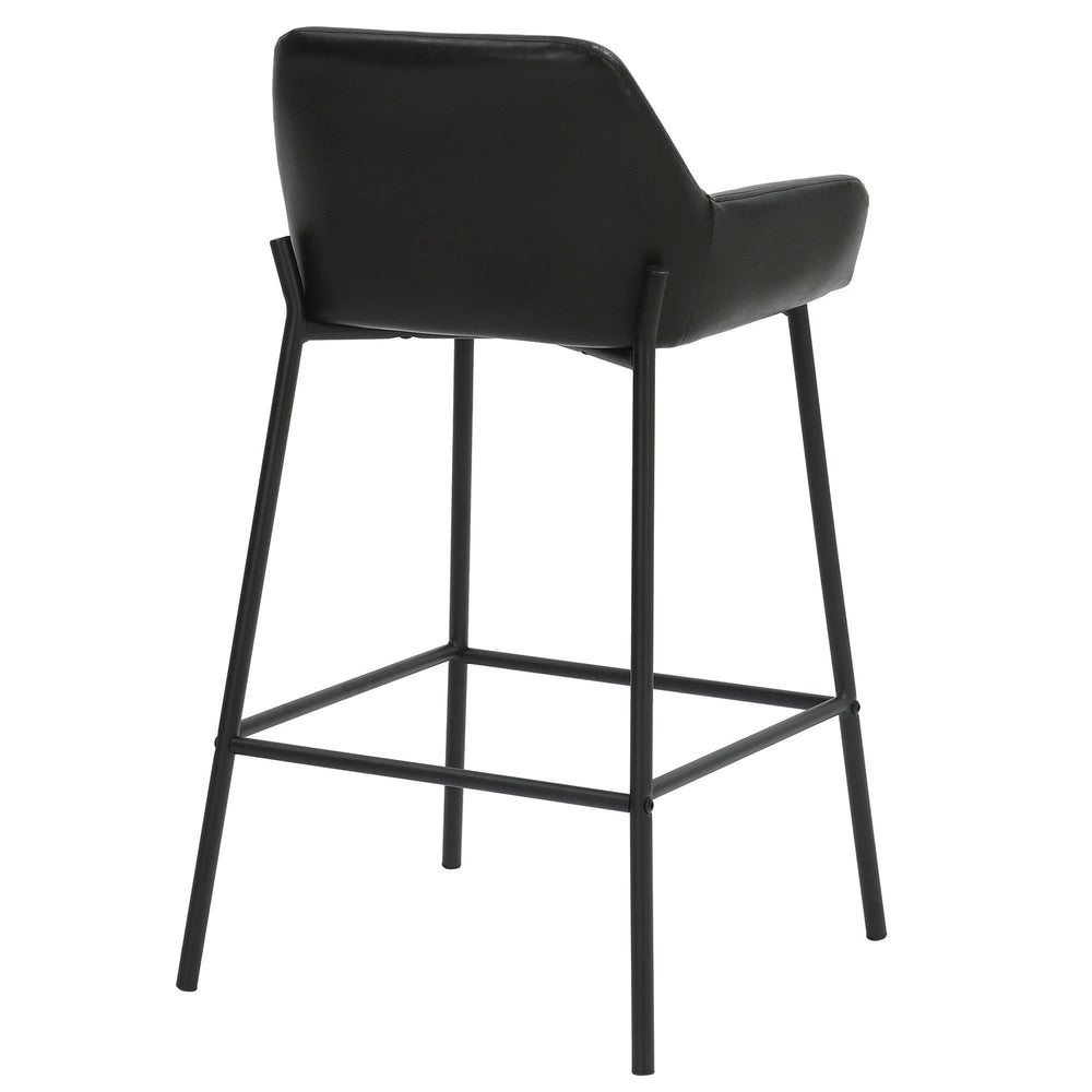  !nspire Baily 203-541PUBK 26" Counter Stool - Black IMAGE 3