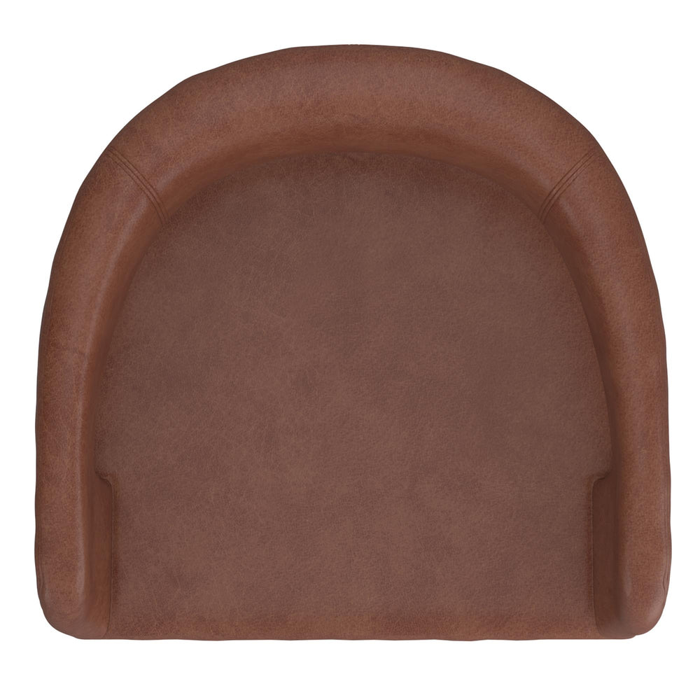  !nspire Crimson 203-096SD 26" Counter Stool - Saddle and Black IMAGE 6