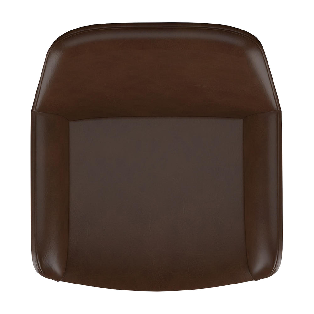  !nspire Baily 203-541PUBN 26" Counter Stool - Brown and Black IMAGE 6