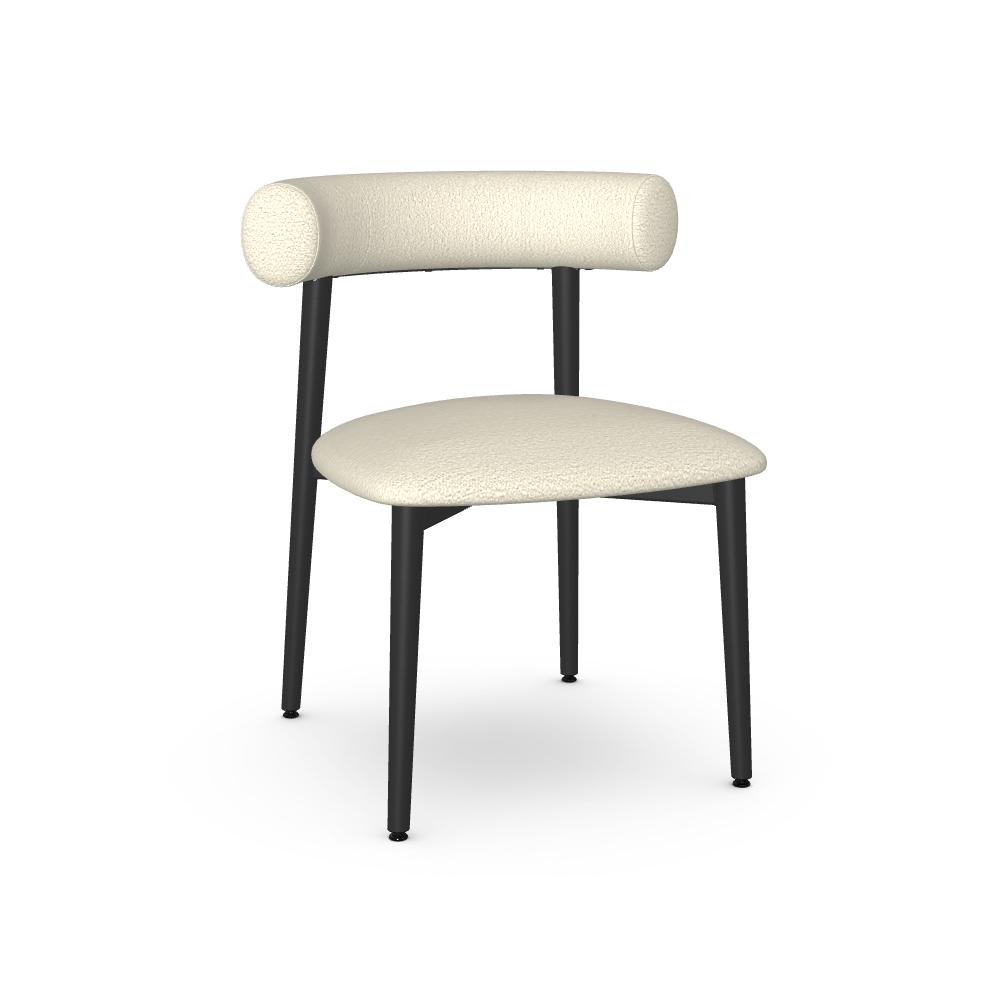  Amisco Barbara 30367 Chair - Black Coral/Sheep IMAGE 1