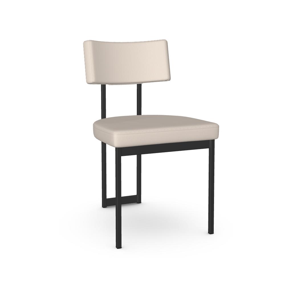 Amisco Lucas 30356 Chair - Black Coral/Oyster IMAGE 1