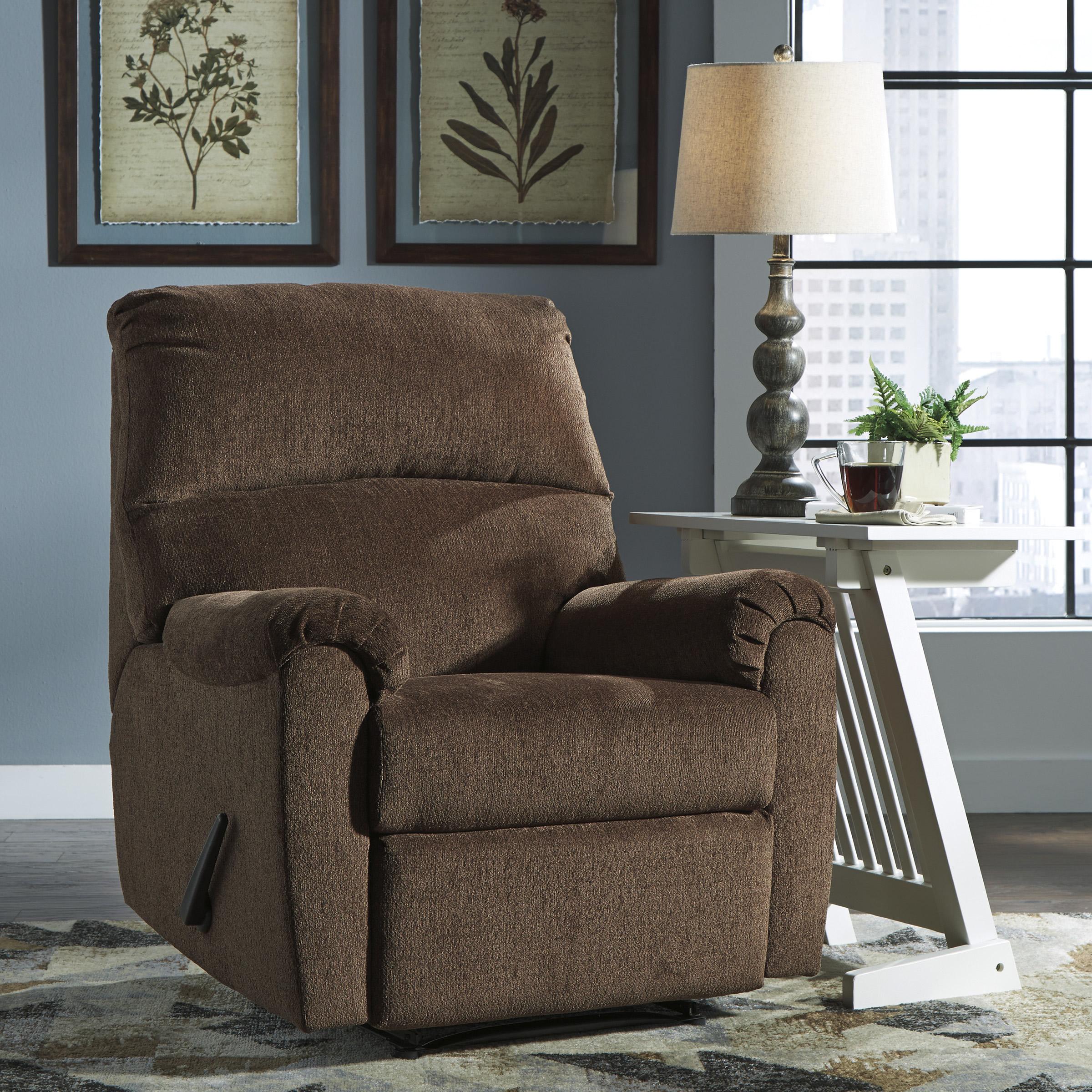  Signature Design by Ashley Nerviano 1080229C Zero Wall Recliner IMAGE 3