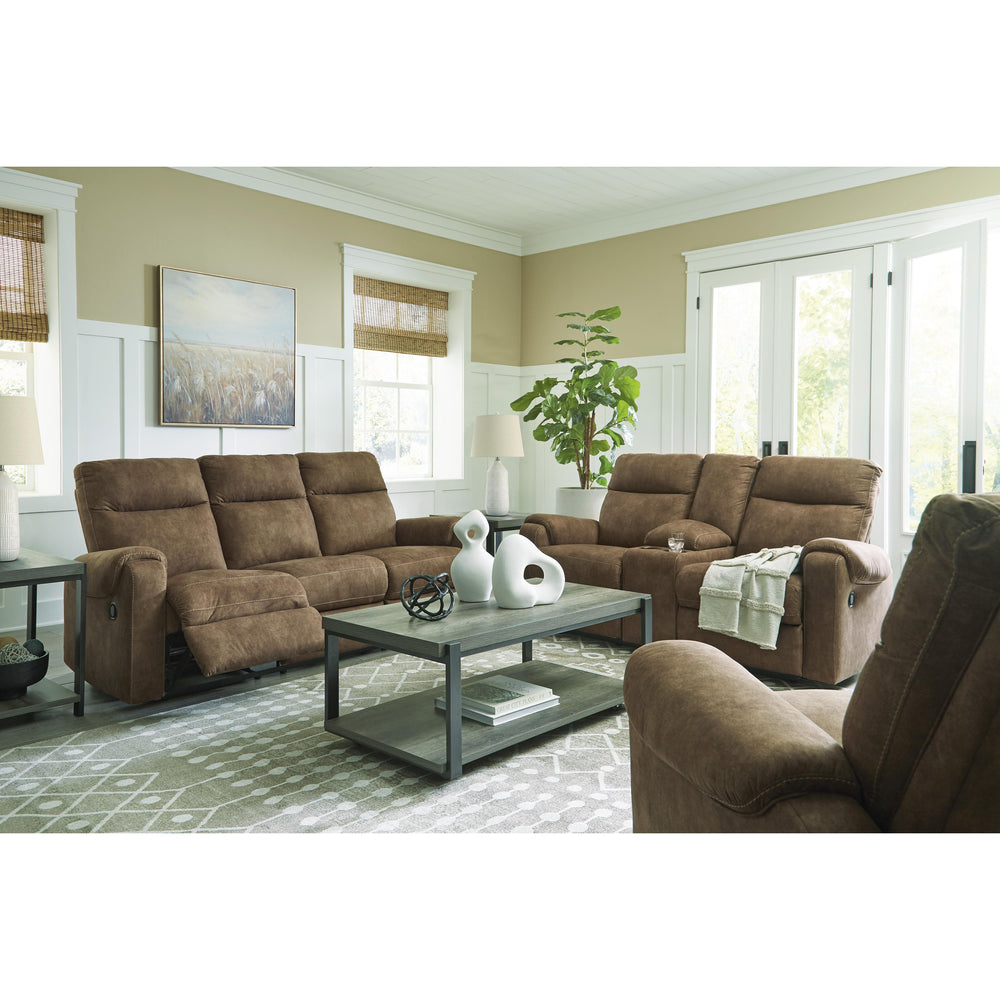  Signature Design by Ashley Edenwold 1380594C Double Reclining Loveseat with Console IMAGE 12