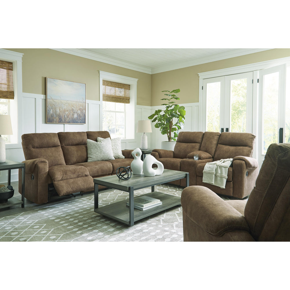  Signature Design by Ashley Edenwold 1380594C Double Reclining Loveseat with Console IMAGE 13