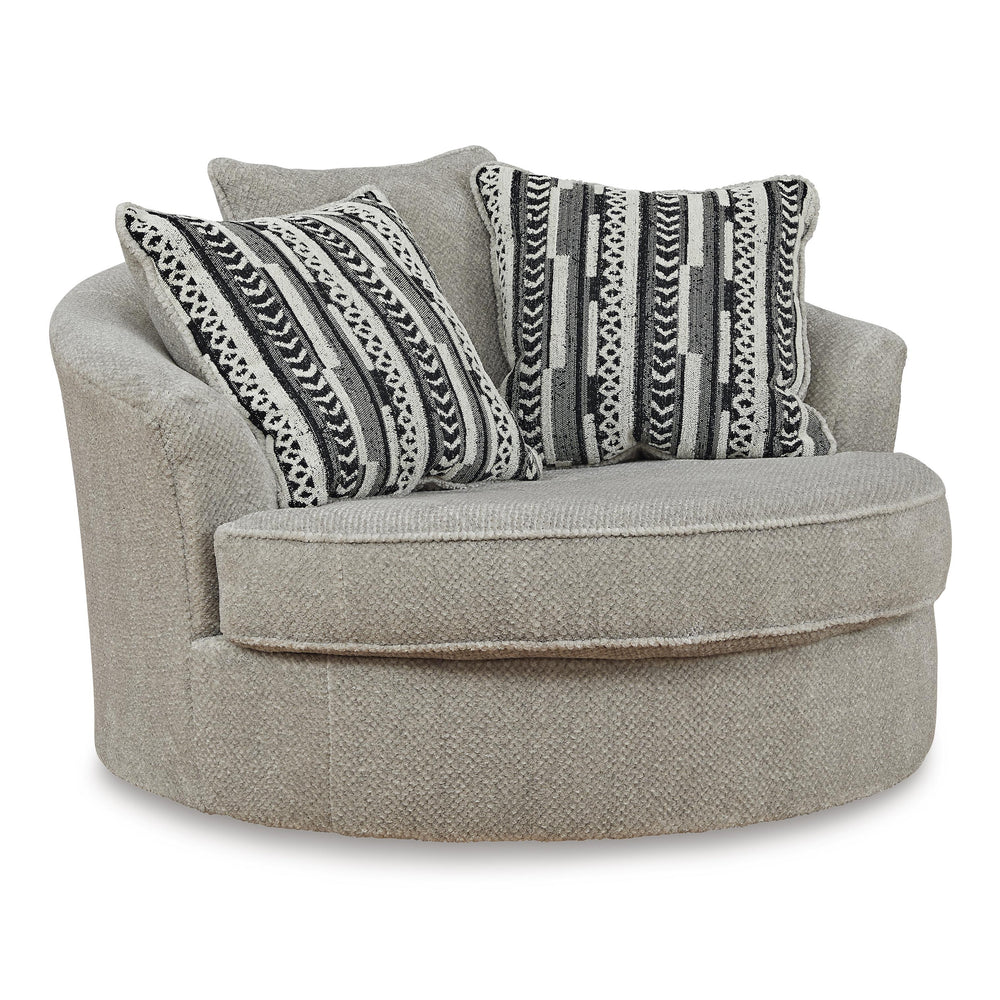  Benchcraft Calnita 2050221C Oversized Swivel Accent Chair IMAGE 1