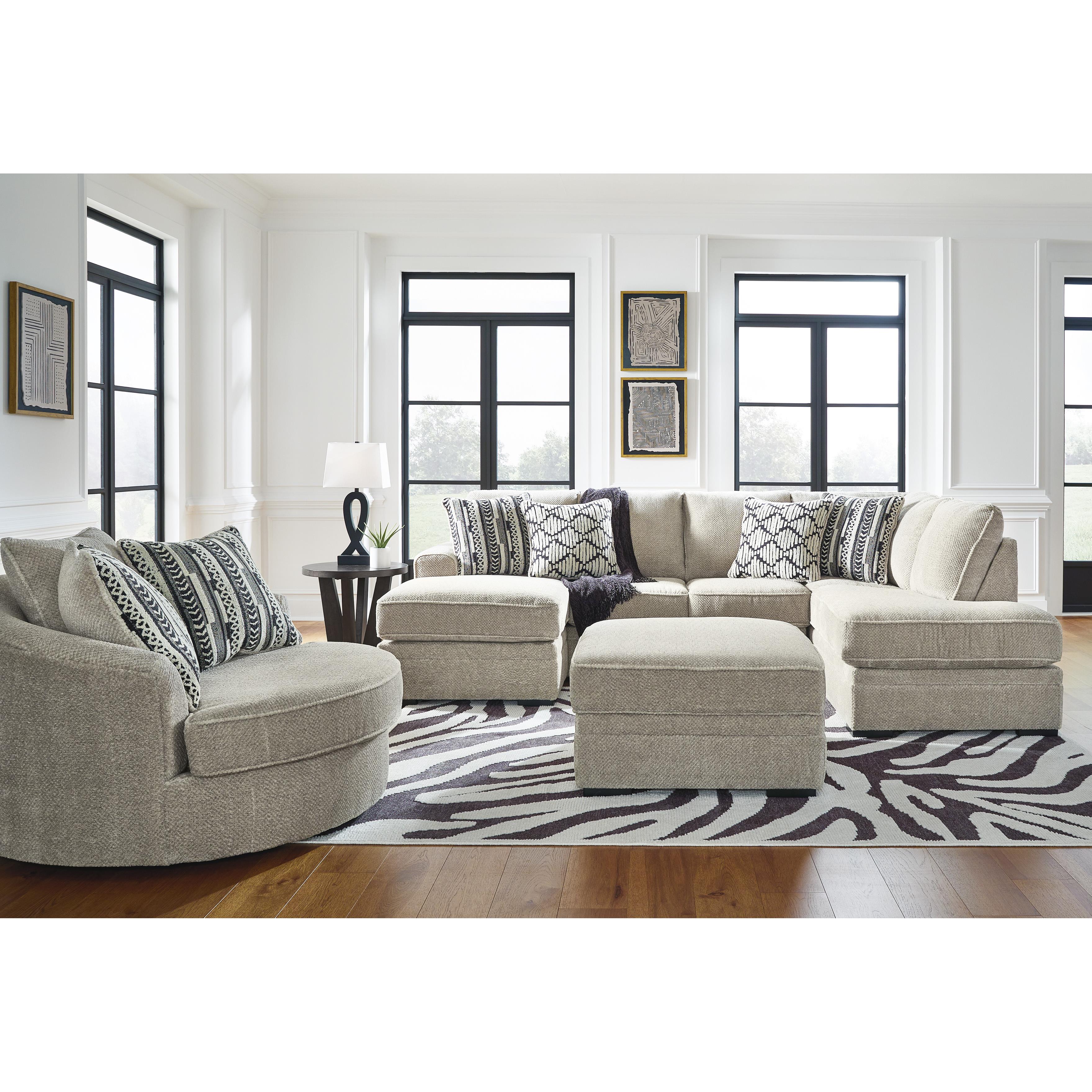  Benchcraft Calnita 2050221C Oversized Swivel Accent Chair IMAGE 10