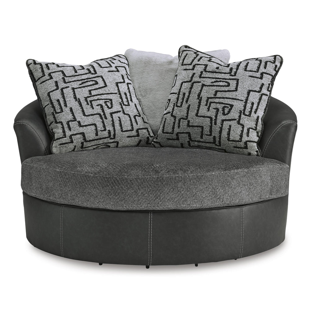  Benchcraft Brixley Pier 2990621C Oversized Swivel Accent Chair IMAGE 2