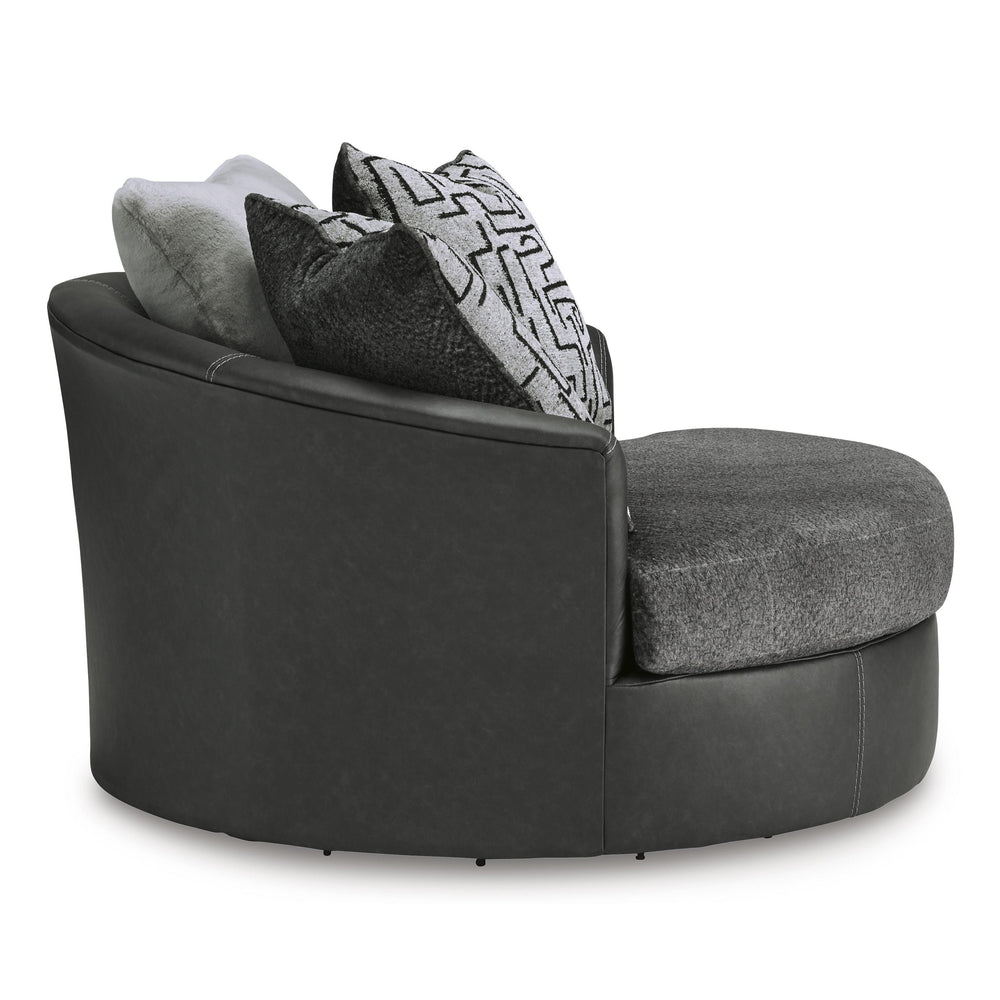  Benchcraft Brixley Pier 2990621C Oversized Swivel Accent Chair IMAGE 3