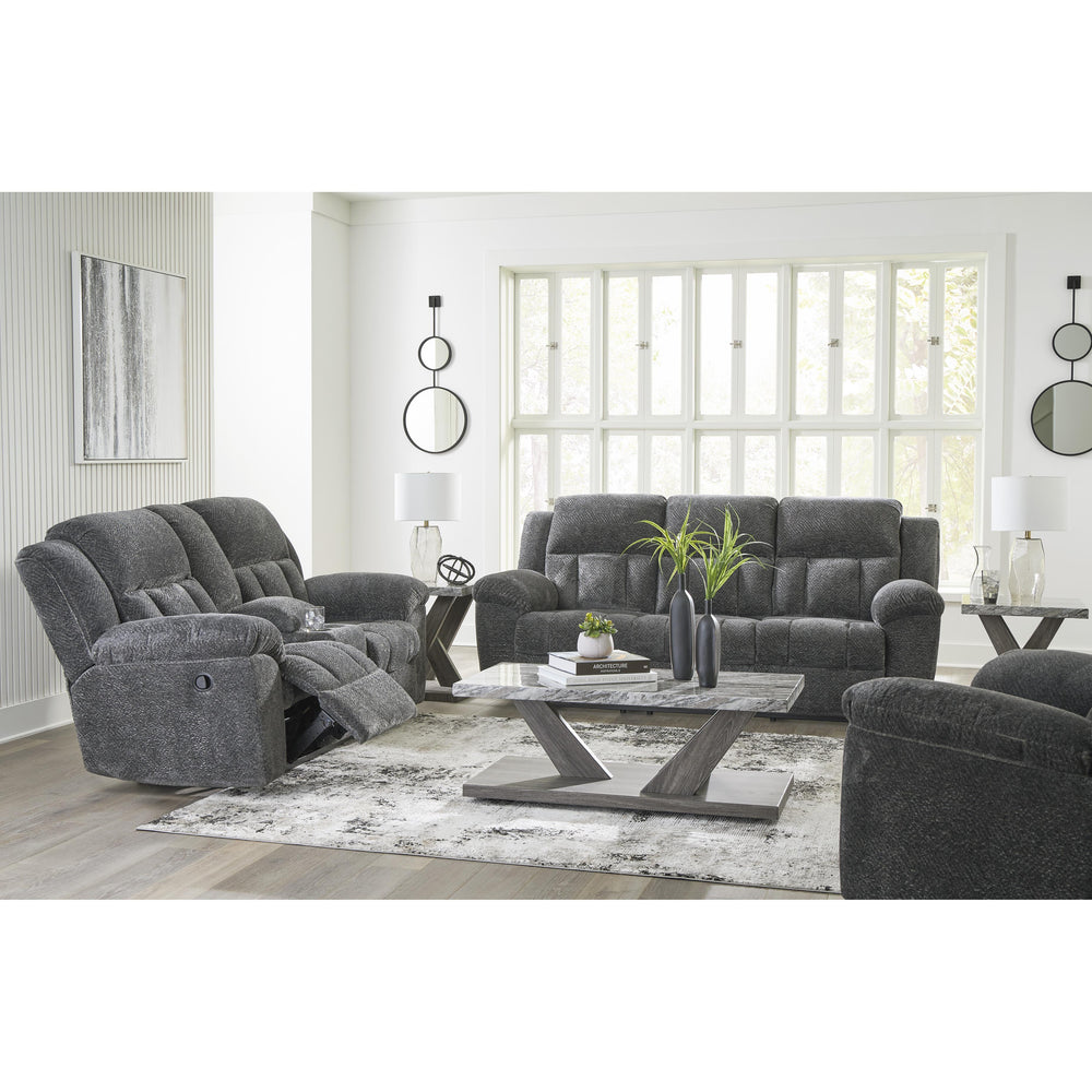  Signature Design by Ashley Frohn 3740694C Double Reclining Loveseat with Console IMAGE 13