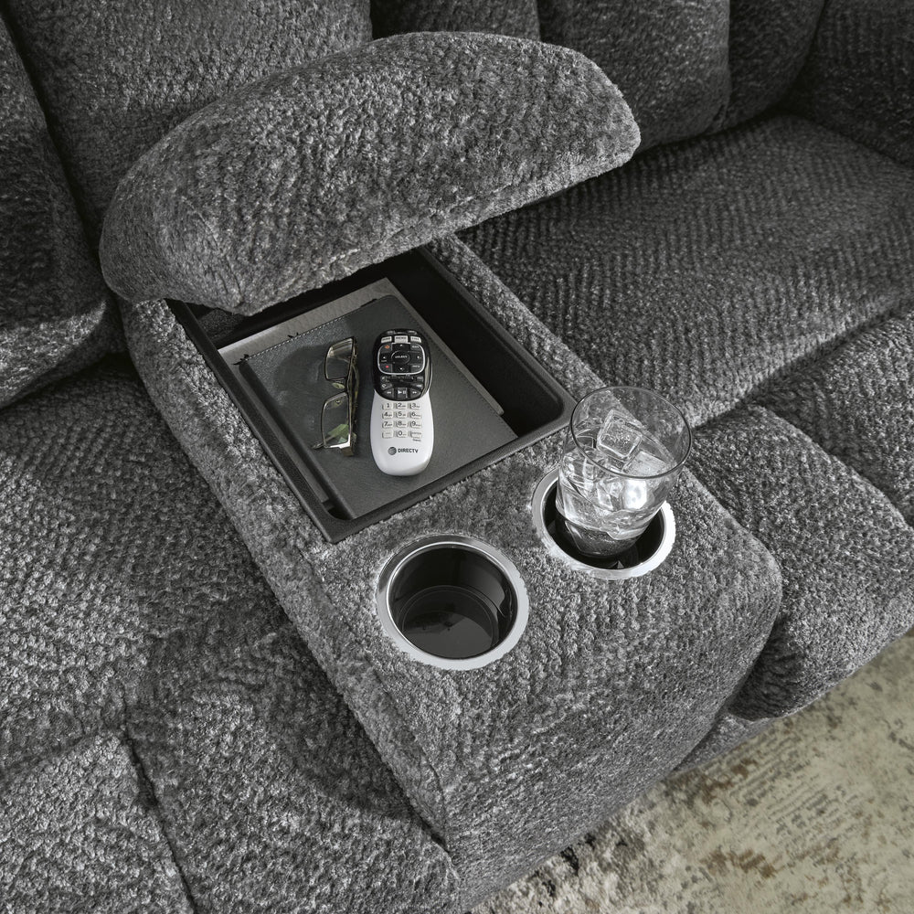  Signature Design by Ashley Frohn 3740694C Double Reclining Loveseat with Console IMAGE 8