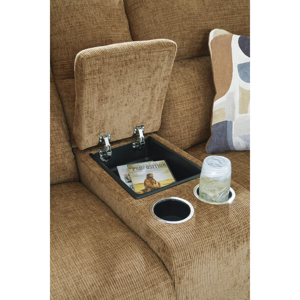  Signature Design by Ashley Kanlow 3860594C Double Reclining Loveseat with Console IMAGE 7