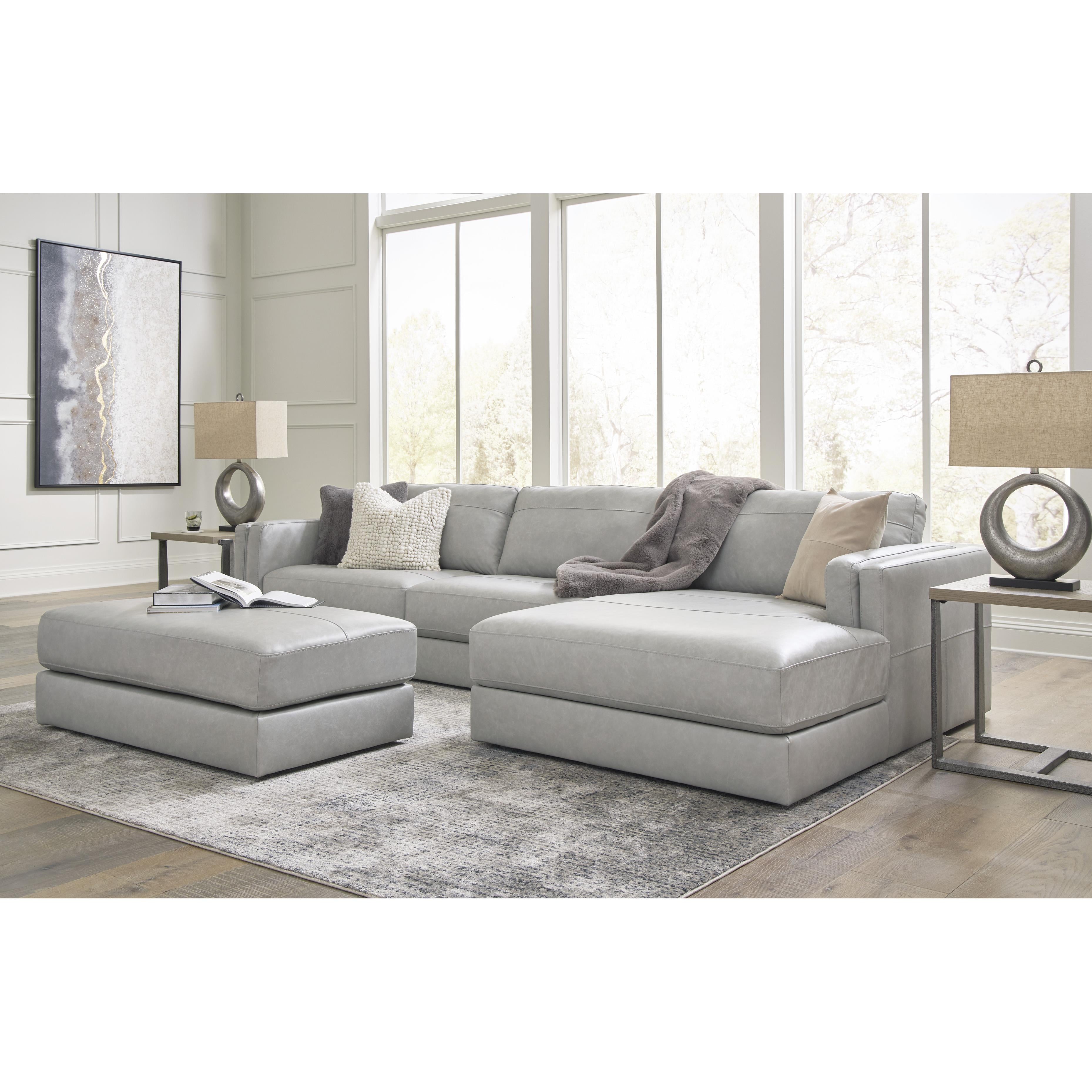  Signature Design by Ashley Amiata 57404S2C 2 pc Sectional with Chaise IMAGE 10