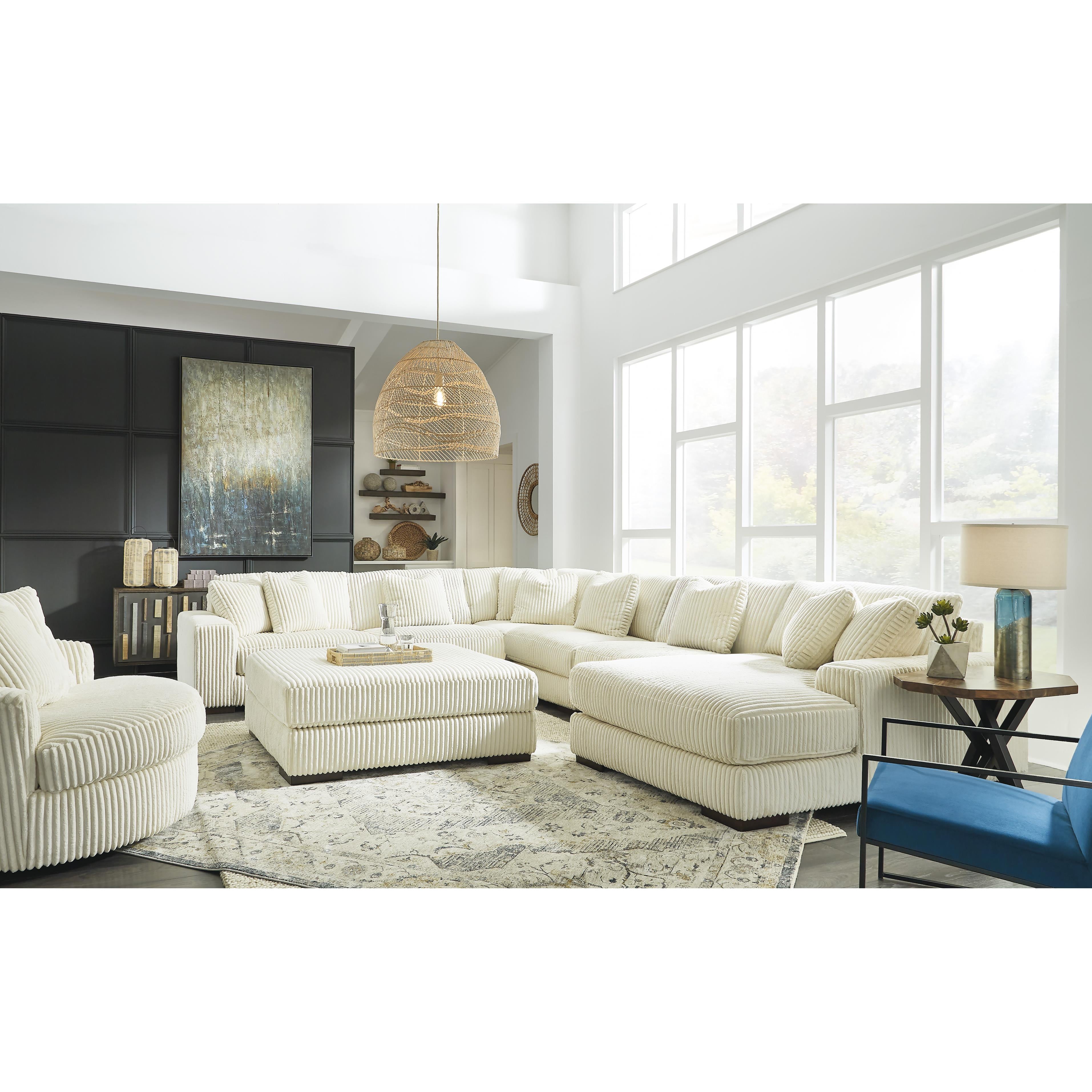  Signature Design by Ashley Lindyn 2110421C Oversized Swivel Accent Chair IMAGE 14