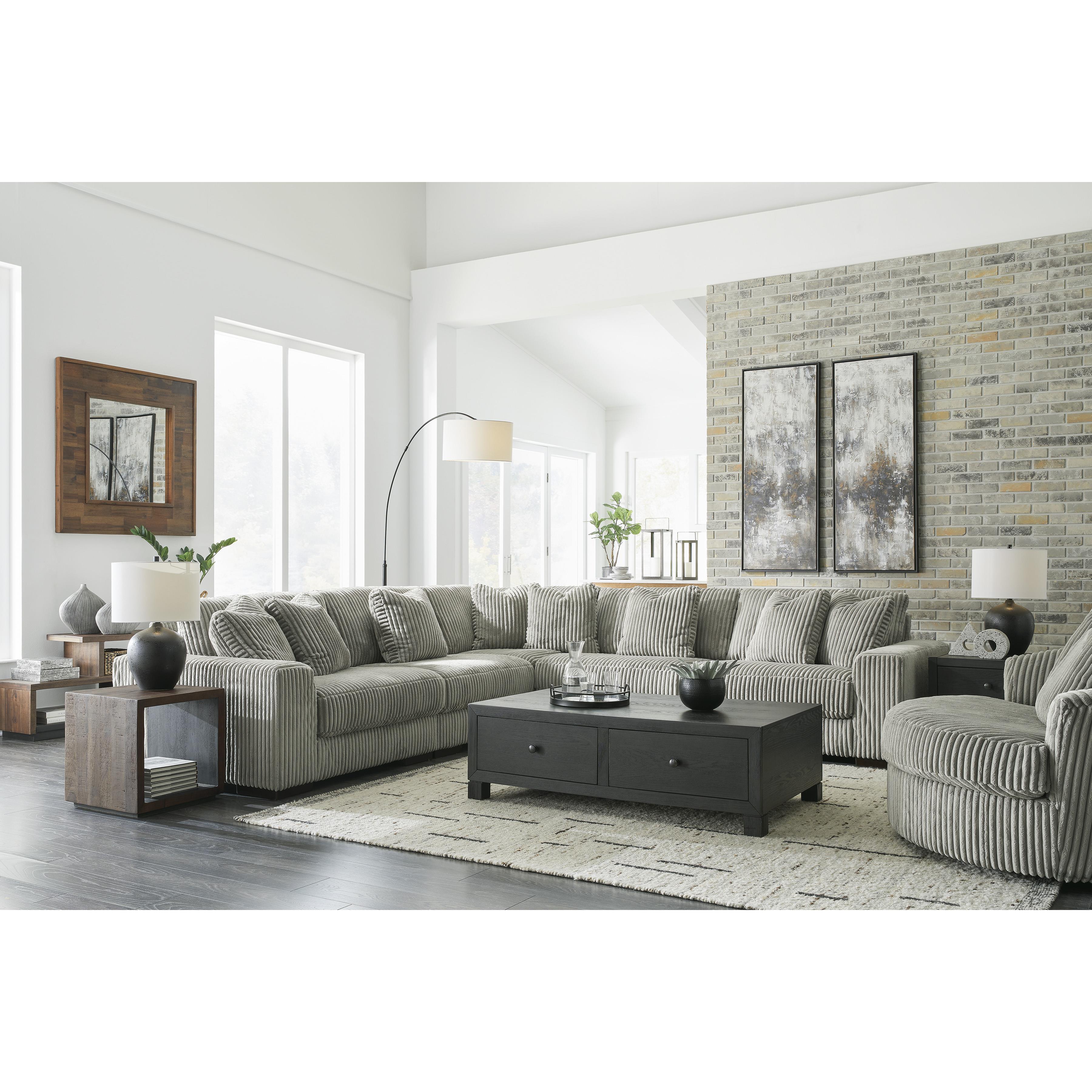  Signature Design by Ashley Lindyn 2110521C Oversized Swivel Accent Chair IMAGE 6