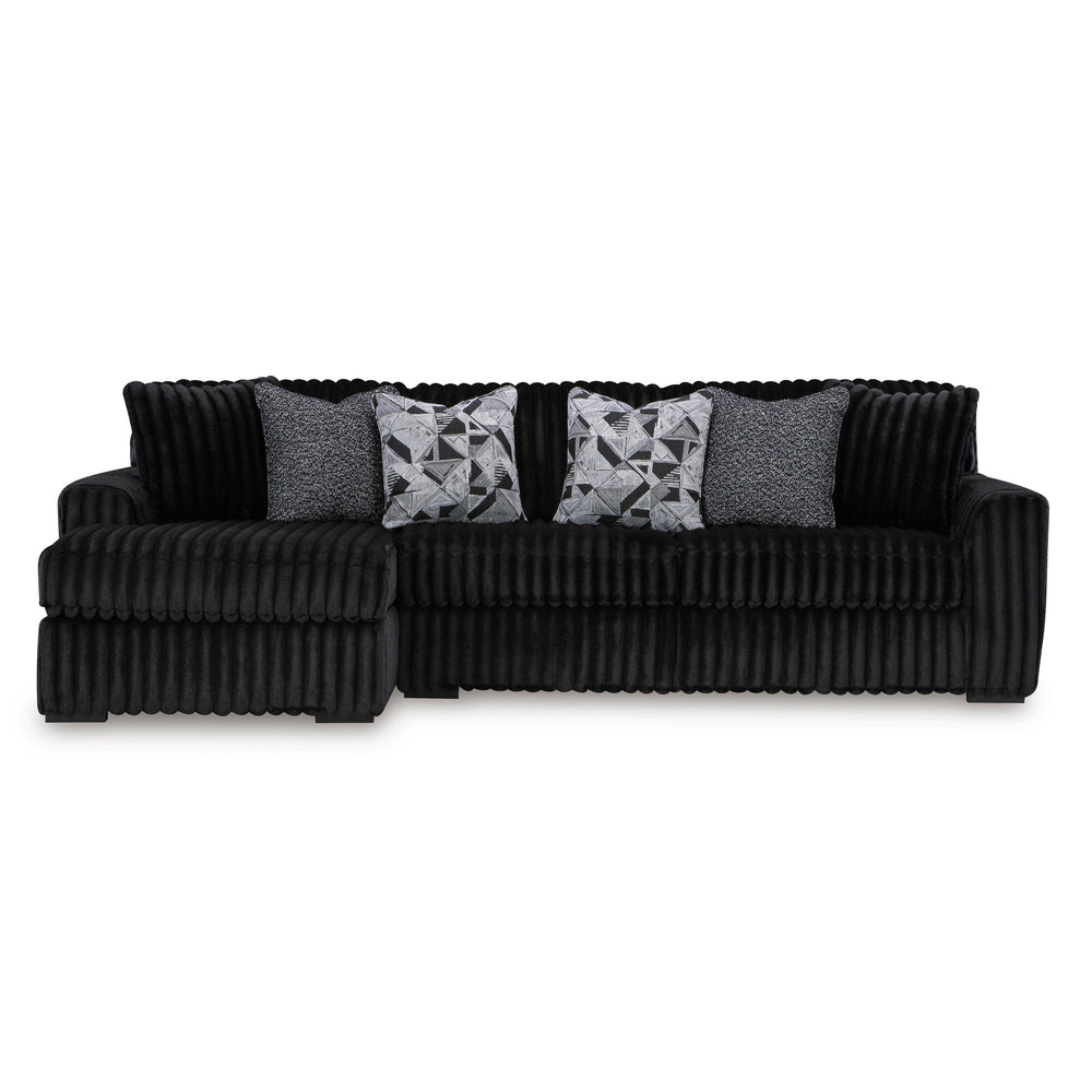  Signature Design by Ashley Midnight-Madness 98103S1 2 pc Sectional Sofa with Chaise IMAGE 1