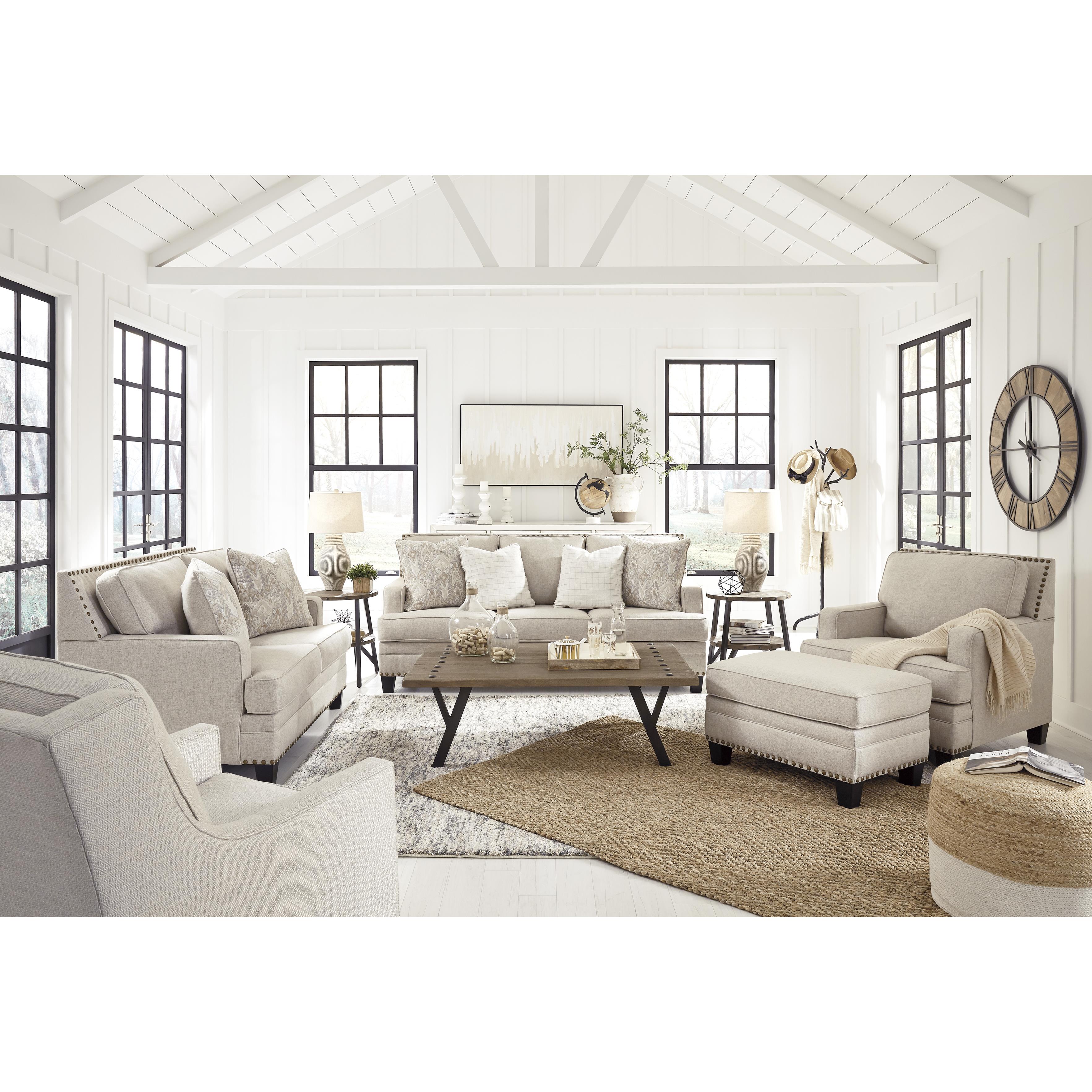  Benchcraft Claredon 15602U2 Chair and Ottoman IMAGE 4
