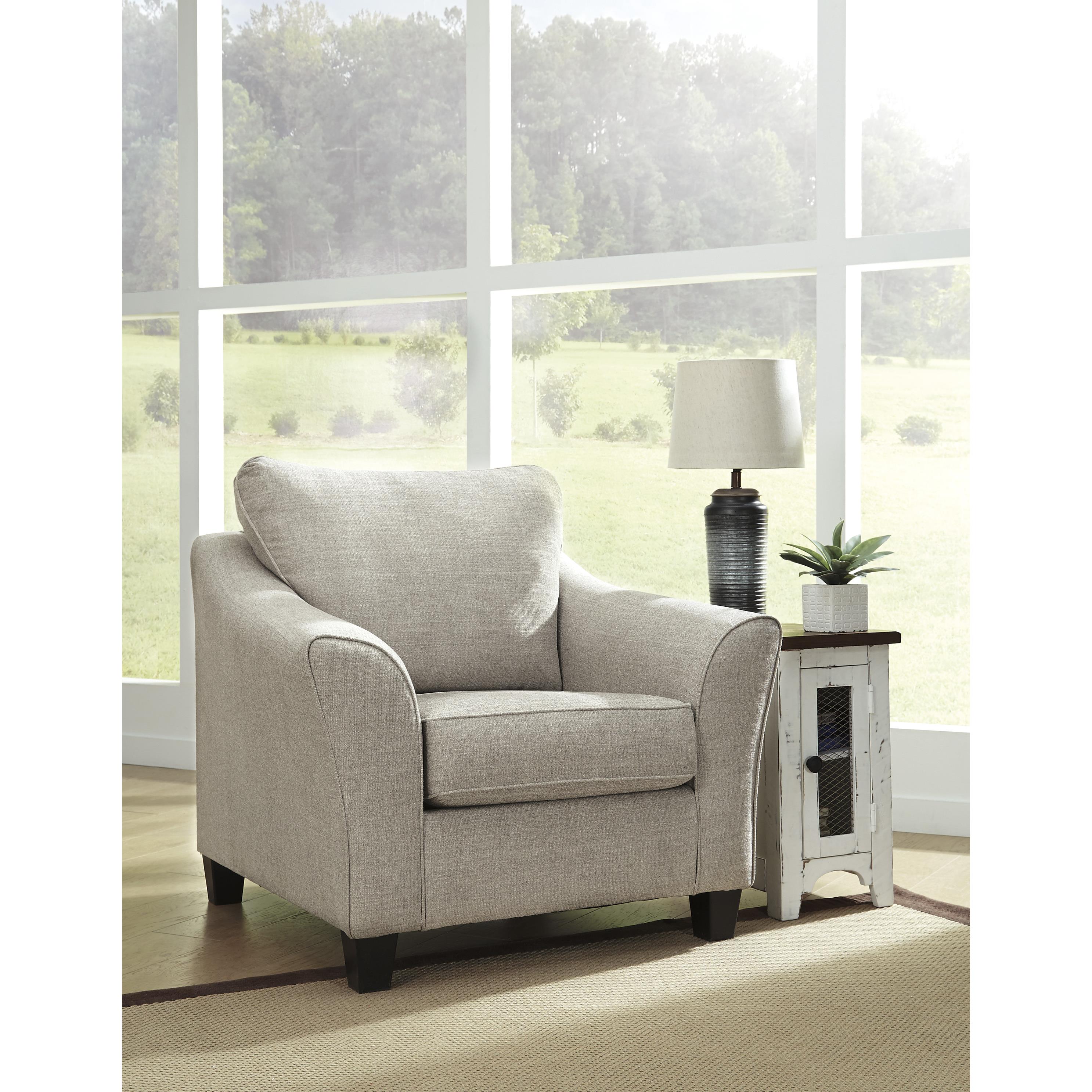  Benchcraft Abney 49701U1 Chair and Ottoman IMAGE 2