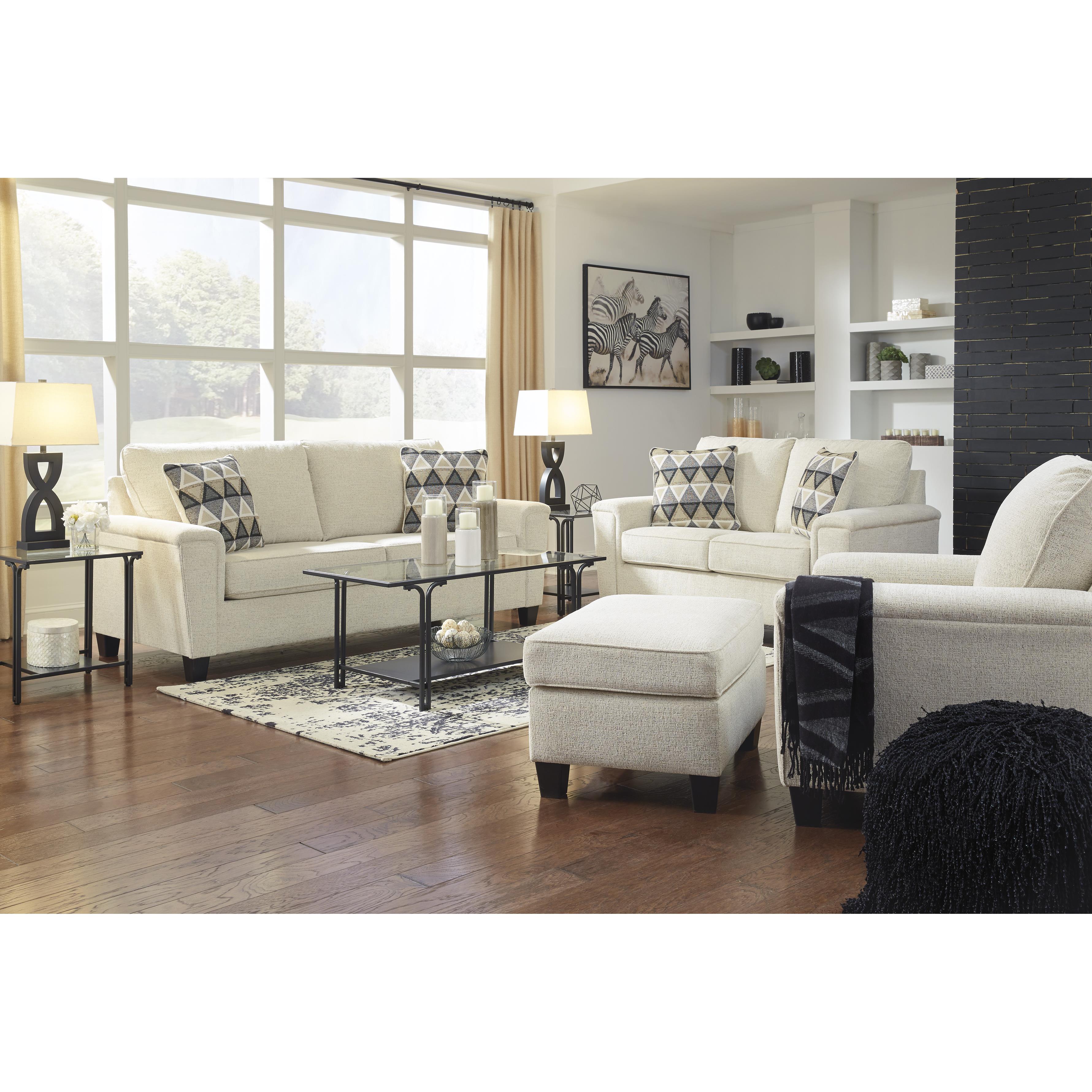  Signature Design by Ashley Abinger 83904U4 Chair and Ottoman IMAGE 4