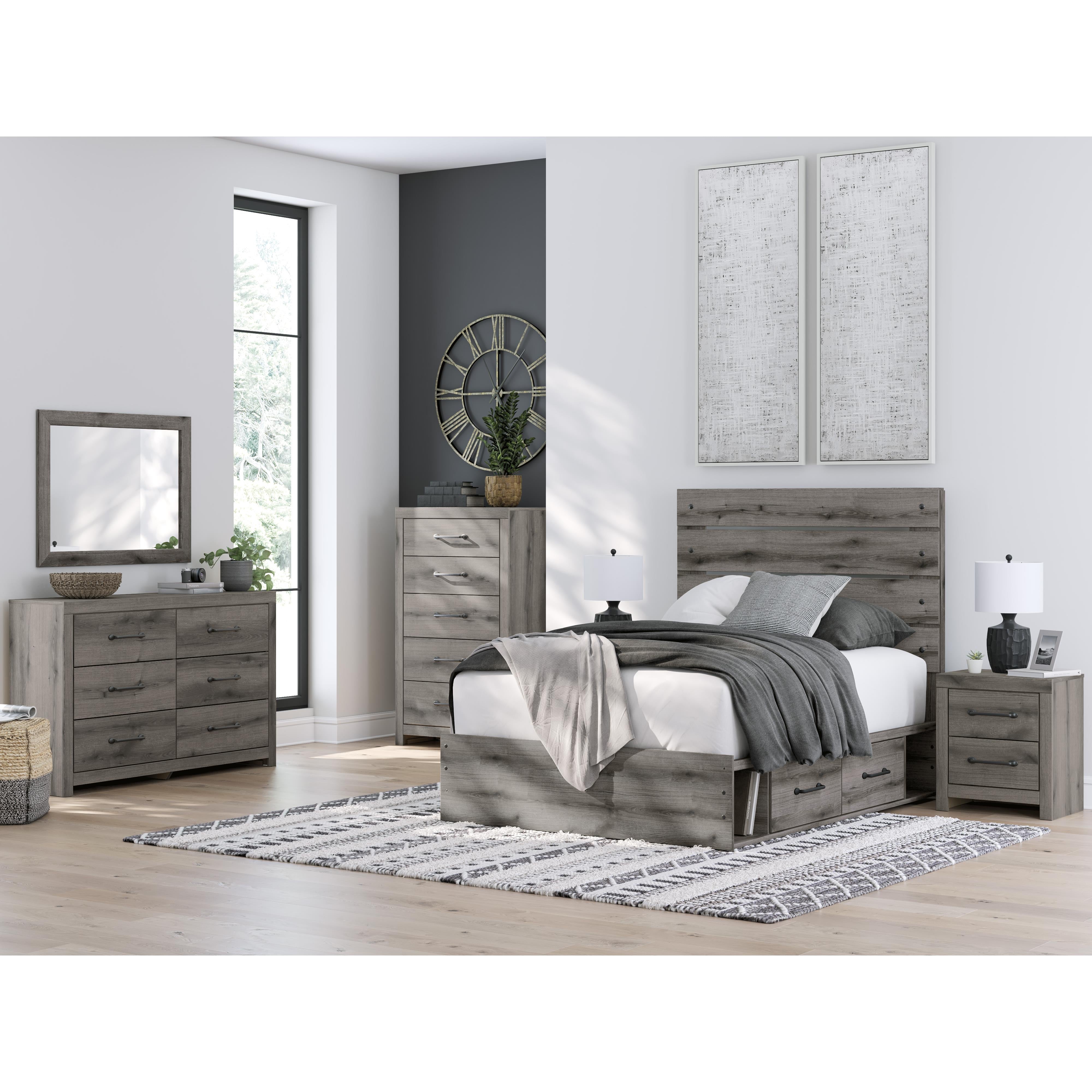  Signature Design by Ashley Graystorm B2405B16 Full Panel Storage Bed IMAGE 9