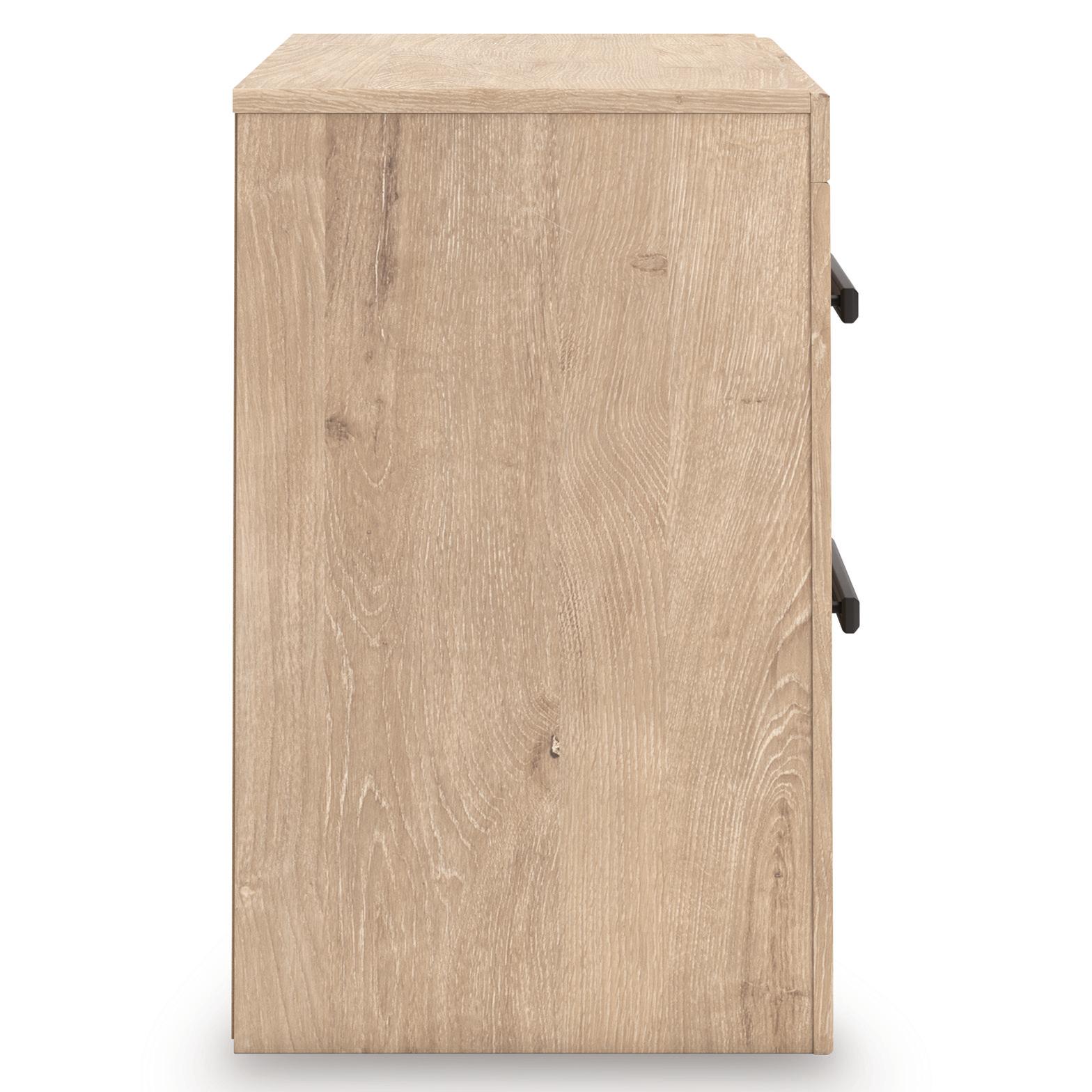  Signature Design by Ashley Sanginlane B3787-92 Two Drawer Night Stand IMAGE 4