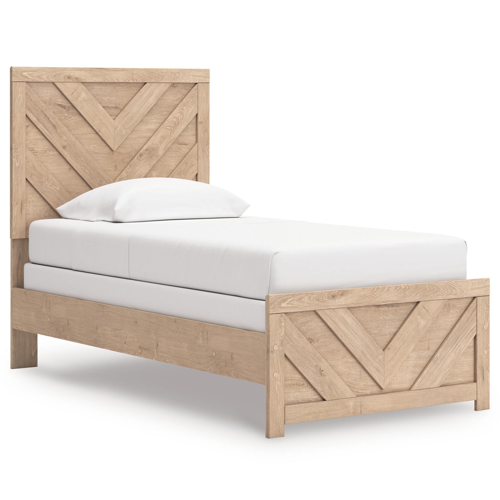  Signature Design by Ashley Sanginlane B3787B2 Twin Panel Bed IMAGE 1