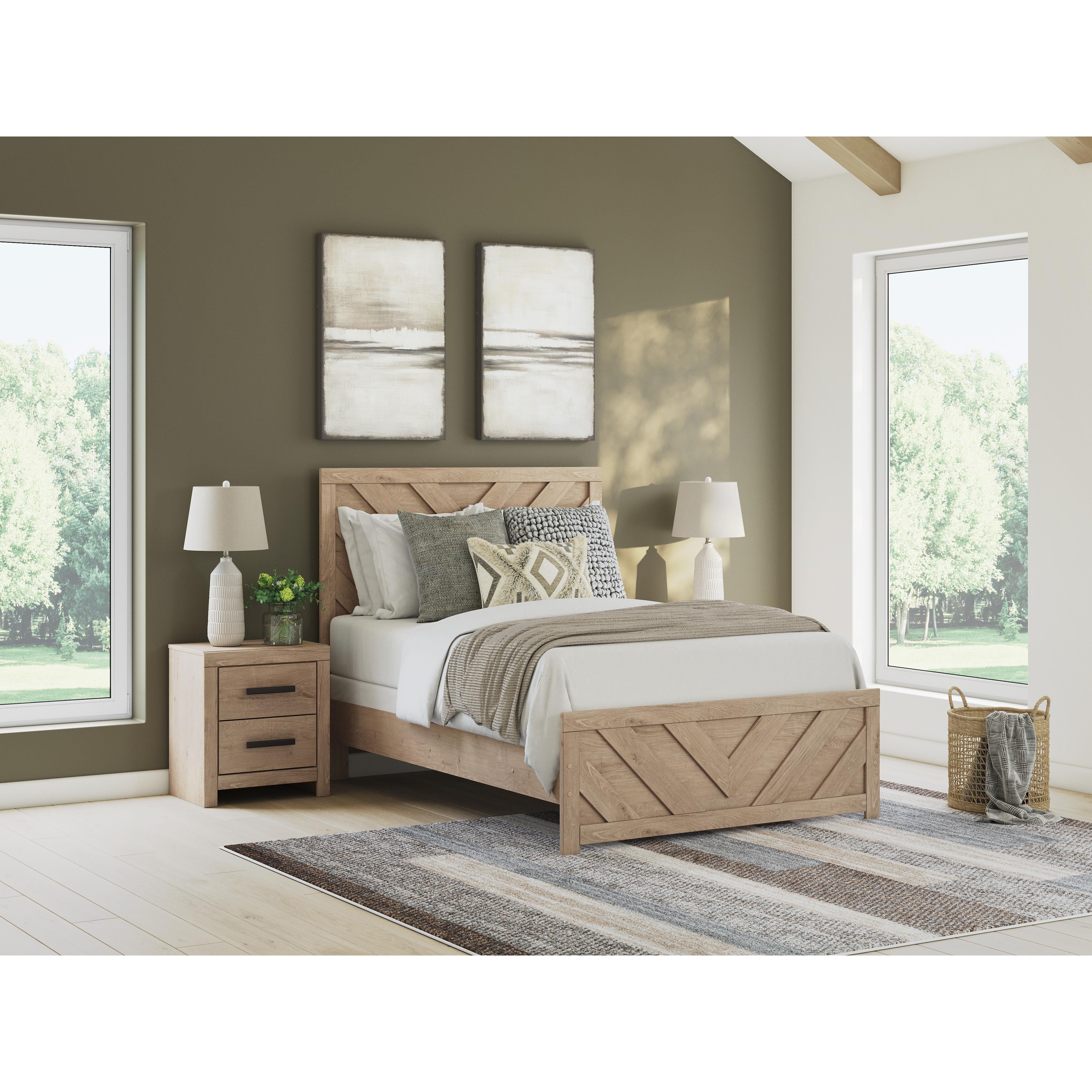  Signature Design by Ashley Sanginlane B3787B3 Full Panel Bed IMAGE 6