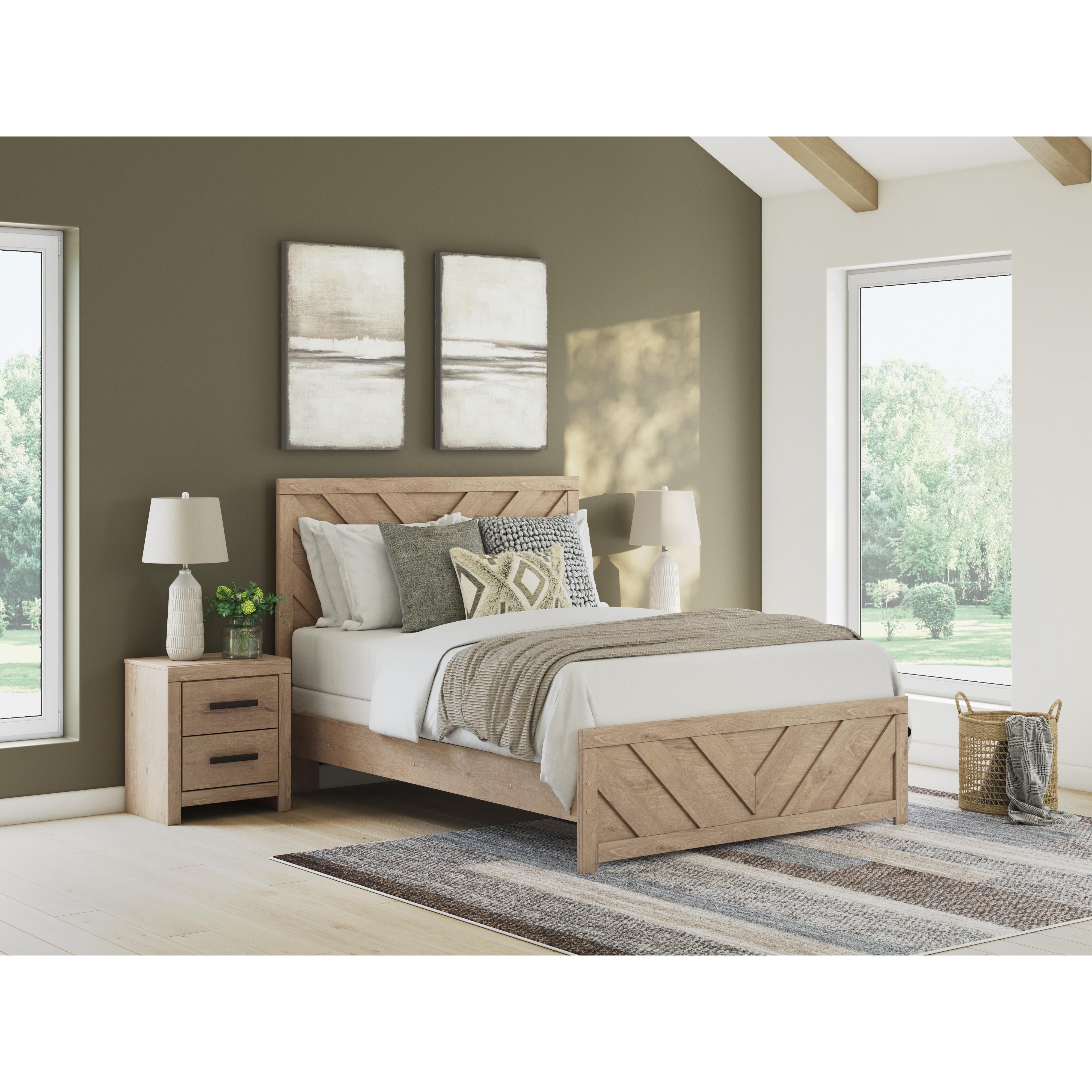  Signature Design by Ashley Sanginlane B3787B4 Queen Panel Bed IMAGE 6