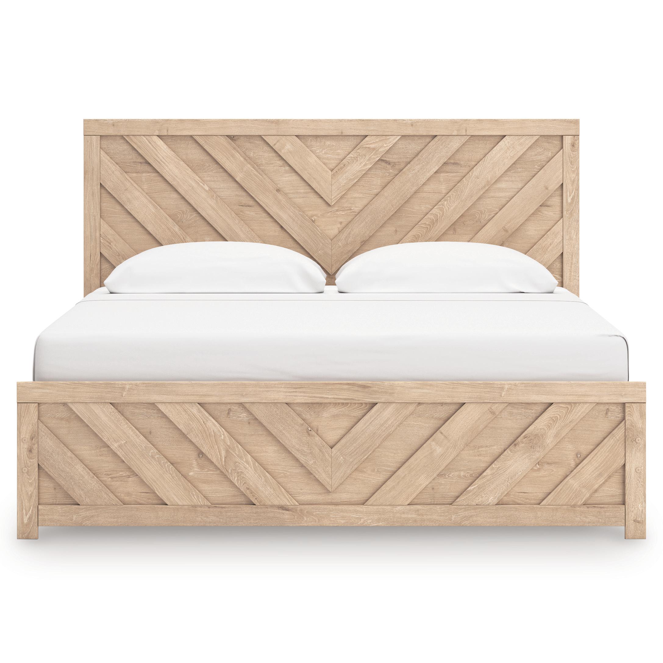  Signature Design by Ashley Sanginlane B3787B8 King Panel Bed IMAGE 2