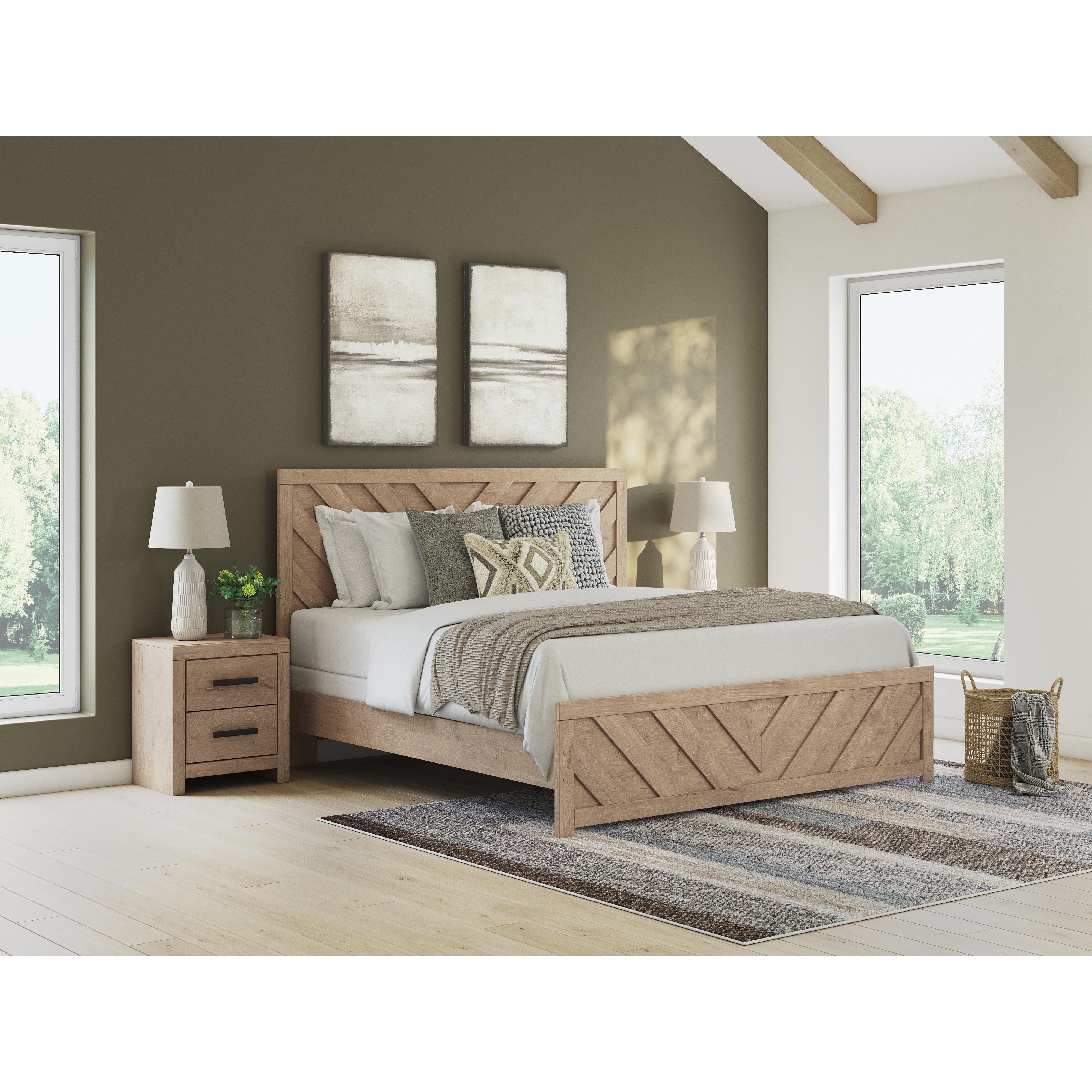  Signature Design by Ashley Sanginlane B3787B8 King Panel Bed IMAGE 6
