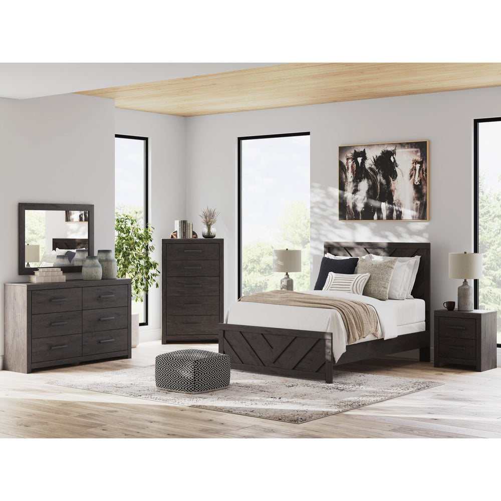  Signature Design by Ashley Prendonea B3789-92 Two Drawer Night Stand IMAGE 9