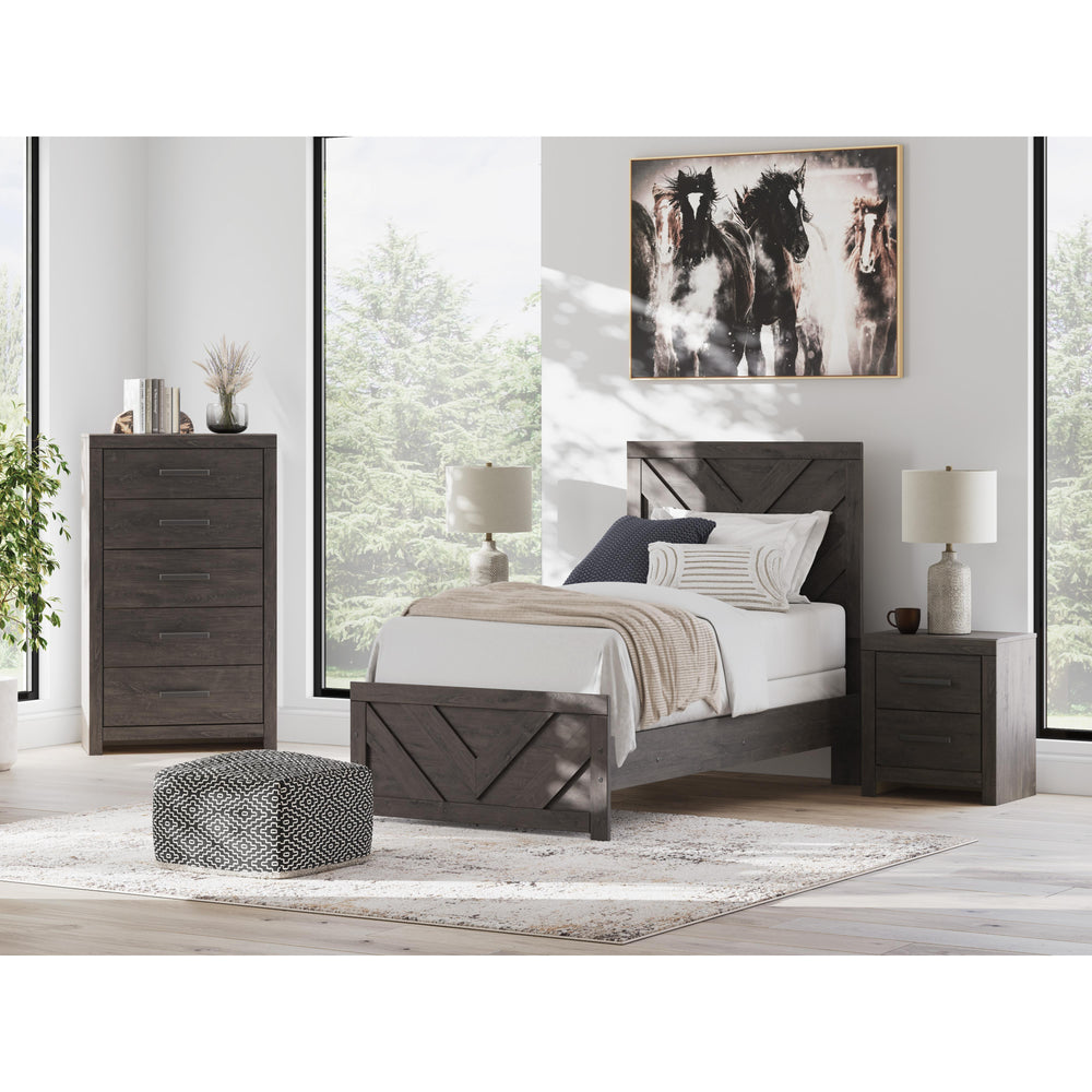  Signature Design by Ashley Prendonea B3789B2 Twin Panel Bed IMAGE 8