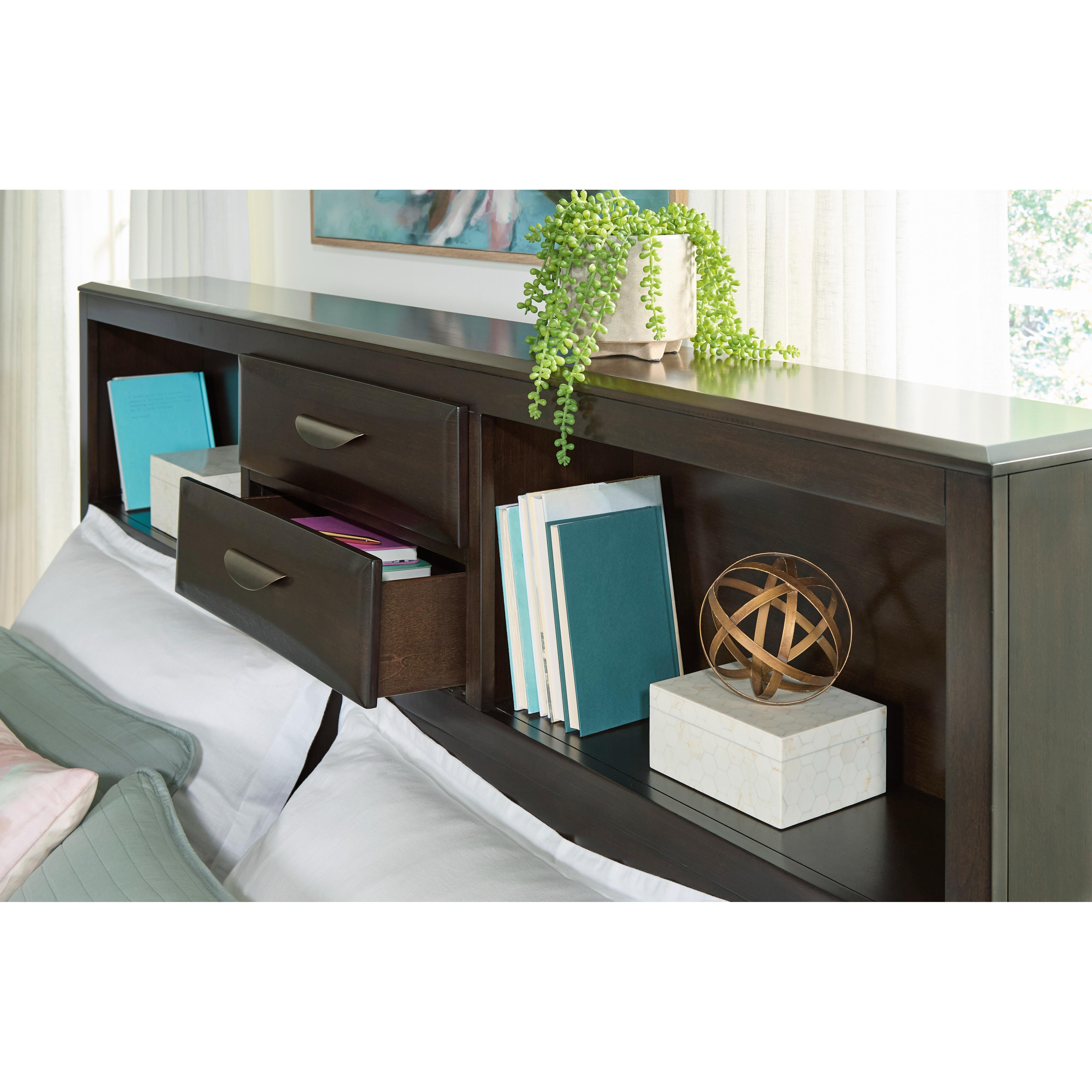  Signature Design by Ashley Vanmore B479B6 King Storage Bed IMAGE 5