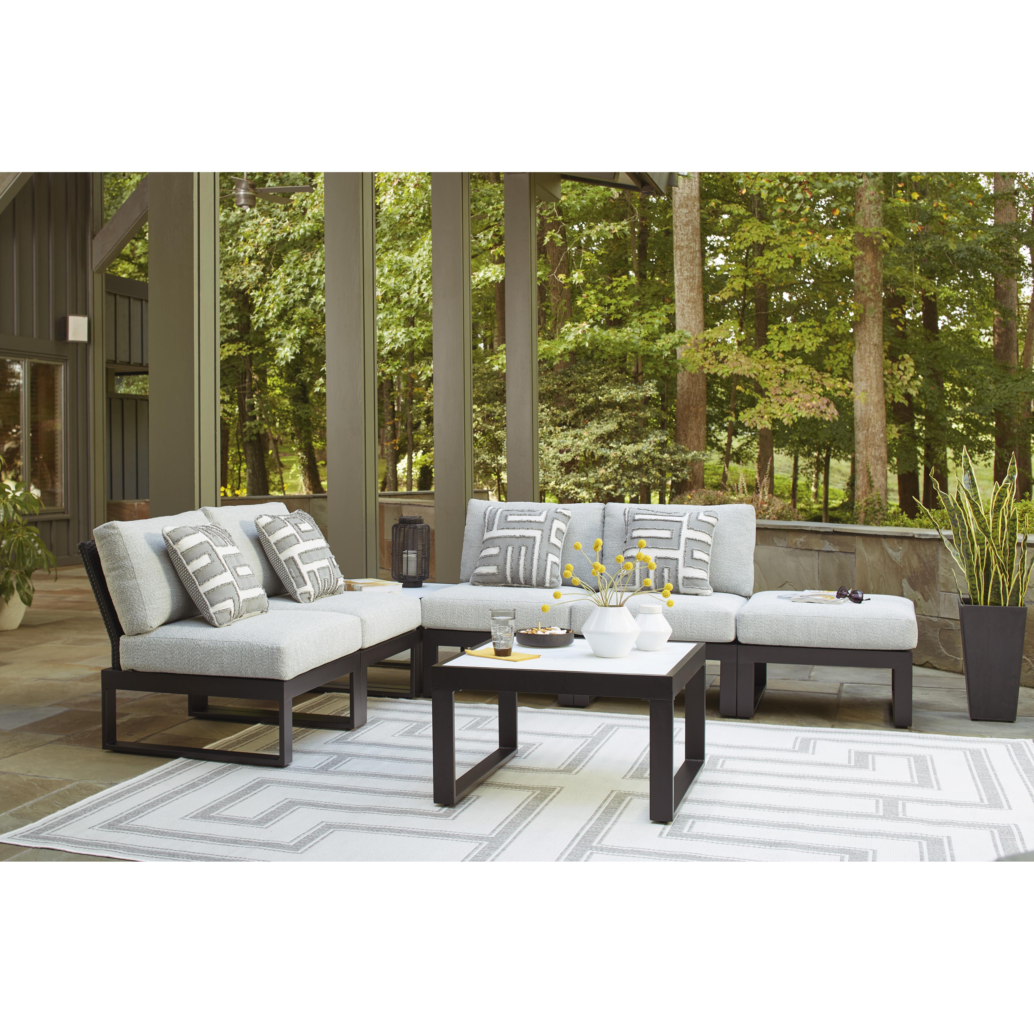  Signature Design by Ashley Beachloft P490-814 Ottoman with Cushion IMAGE 10