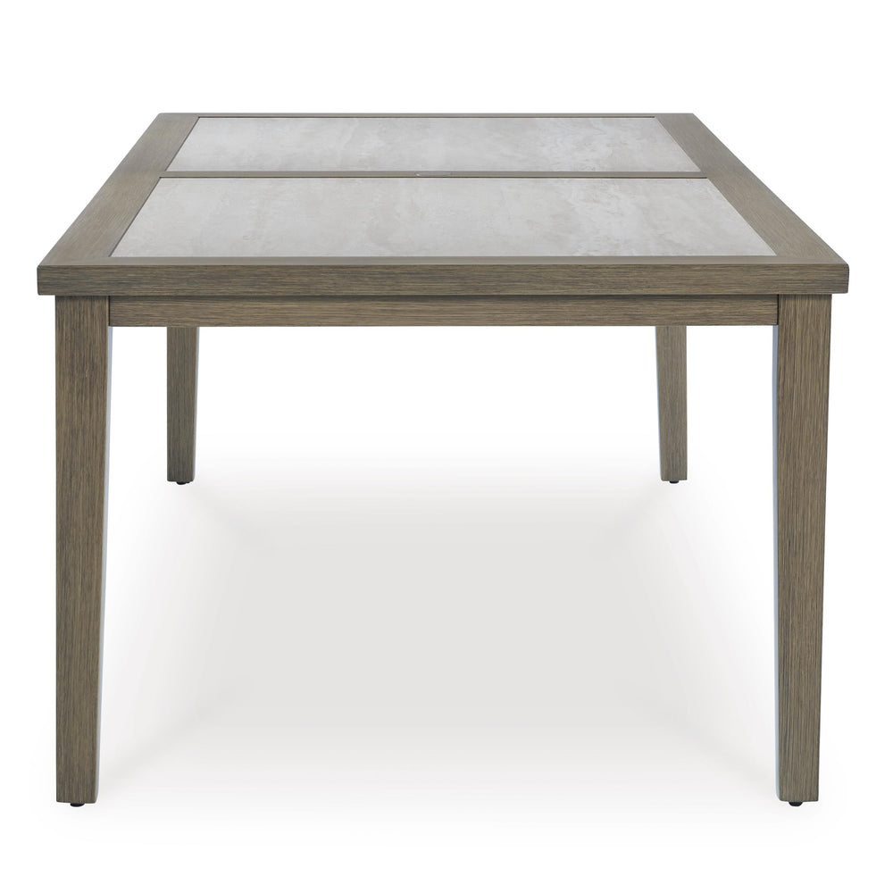  Signature Design by Ashley Rainier Ranch P701-625 Rectangular Dining Table with Umbrella Option IMAGE 3