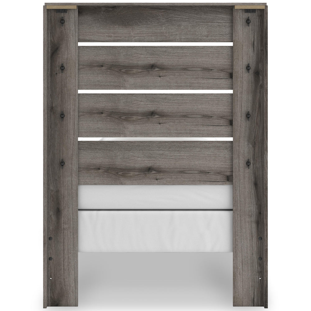  Signature Design by Ashley Graystorm PCB2405B12 Twin Panel Bed IMAGE 4