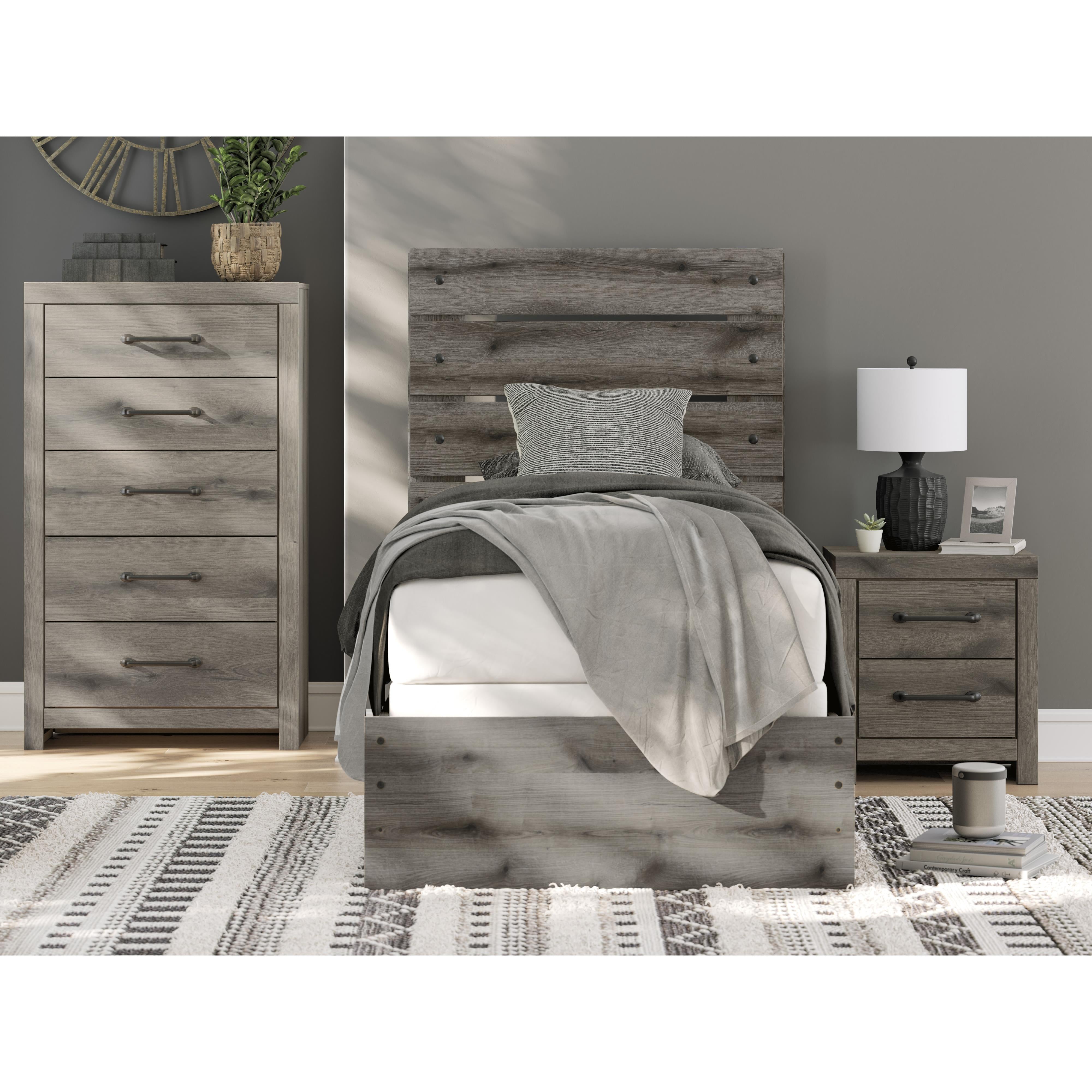  Signature Design by Ashley Graystorm PCB2405B12 Twin Panel Bed IMAGE 8