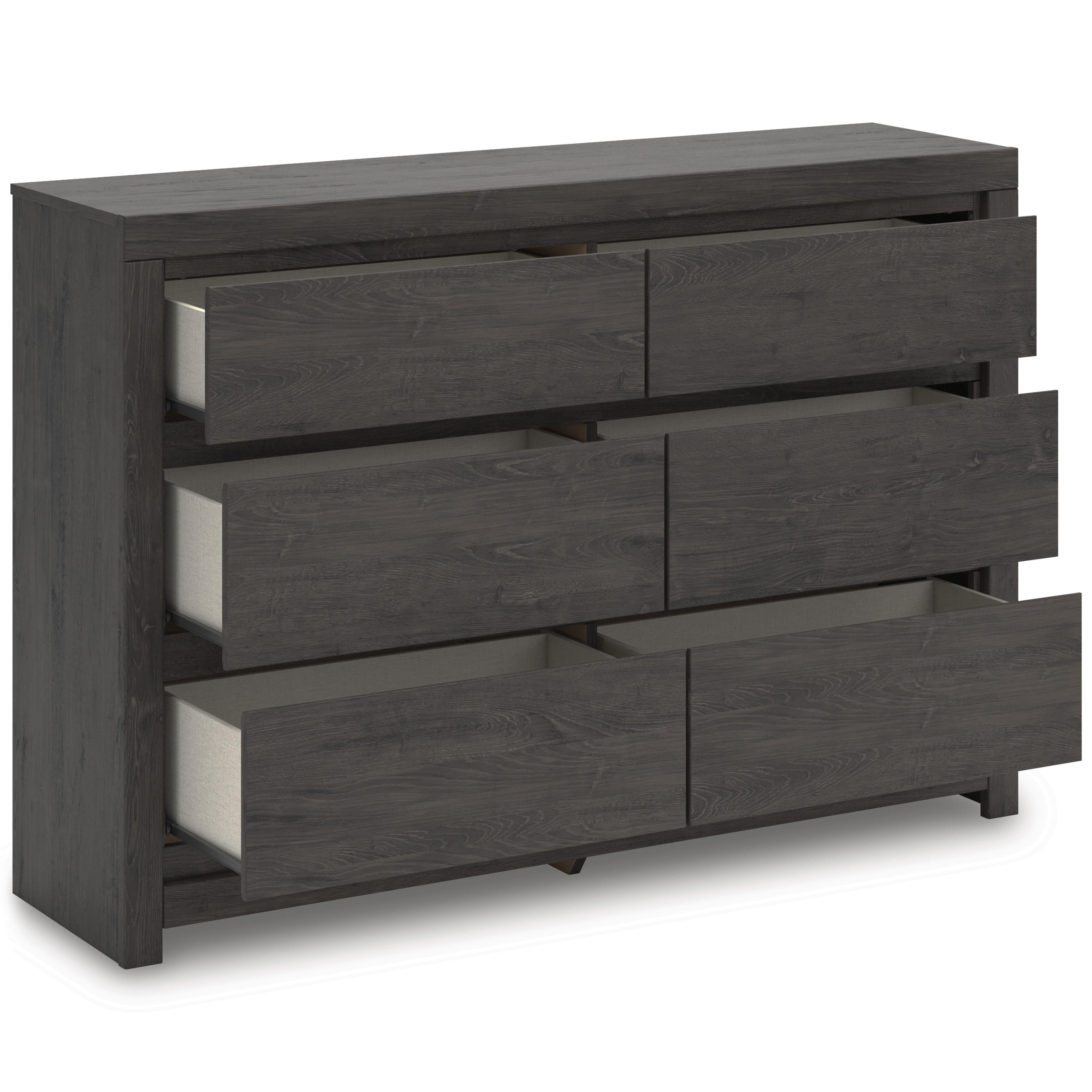  Signature Design by Ashley Fraluna PCB3370-31 Six Drawer Dresser IMAGE 2