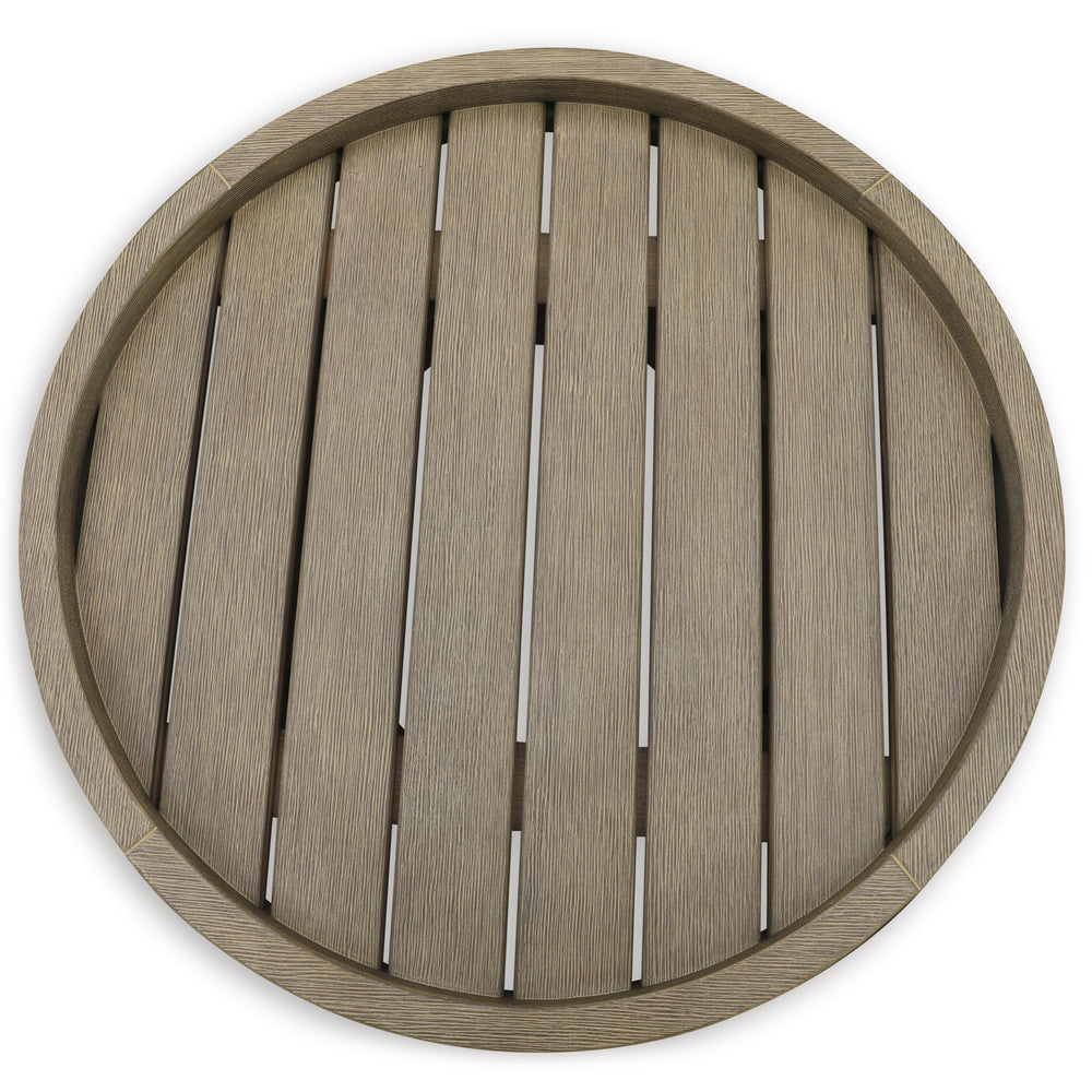  Signature Design by Ashley Marina Sun PCP204-706 Round End Table IMAGE 3